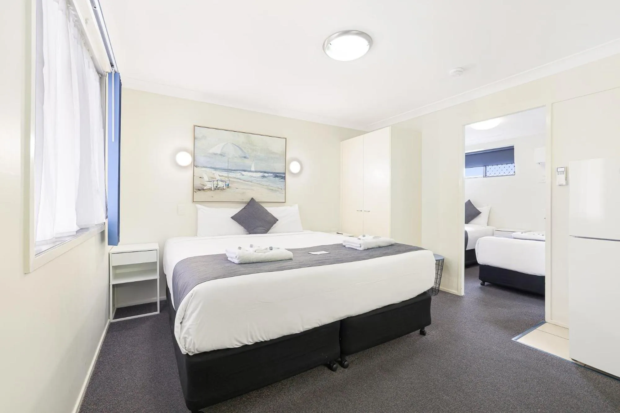 Bed in Acacia Motor Inn