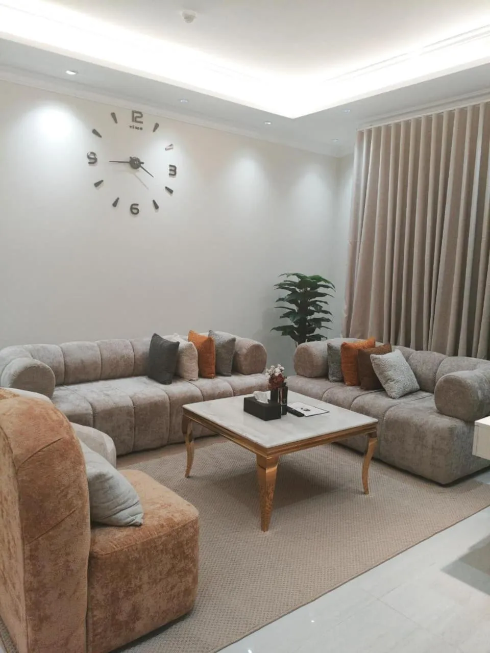Living room in Burj Al Hayat Furnished Suites - Al Malaz