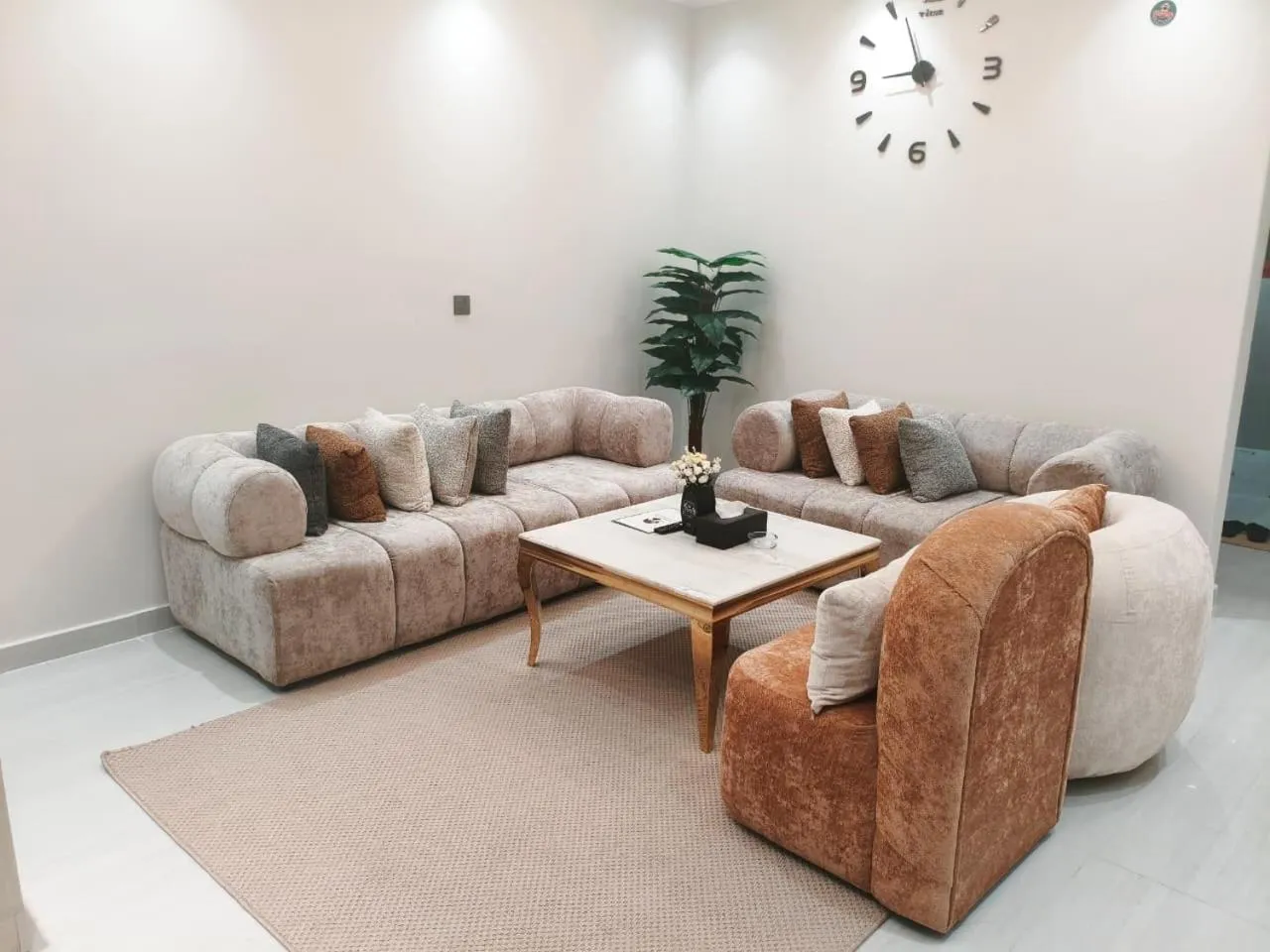 Living room in Burj Al Hayat Furnished Suites - Al Malaz