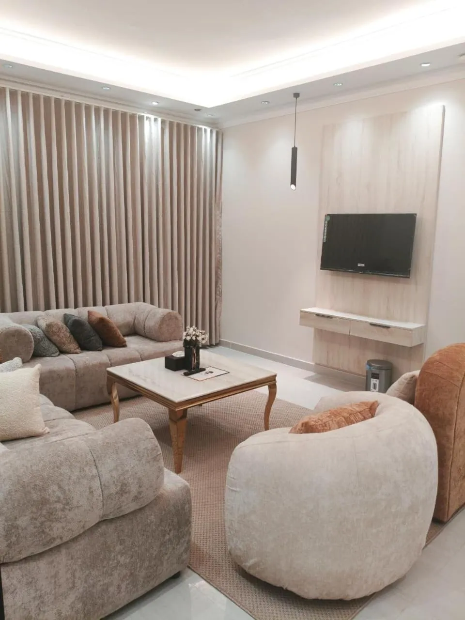 TV and multimedia in Burj Al Hayat Furnished Suites - Al Malaz