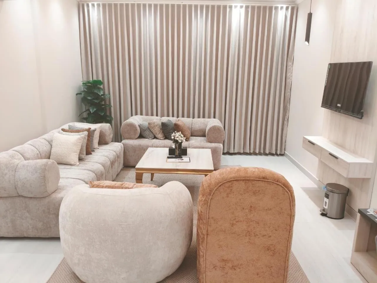 Living room in Burj Al Hayat Furnished Suites - Al Malaz