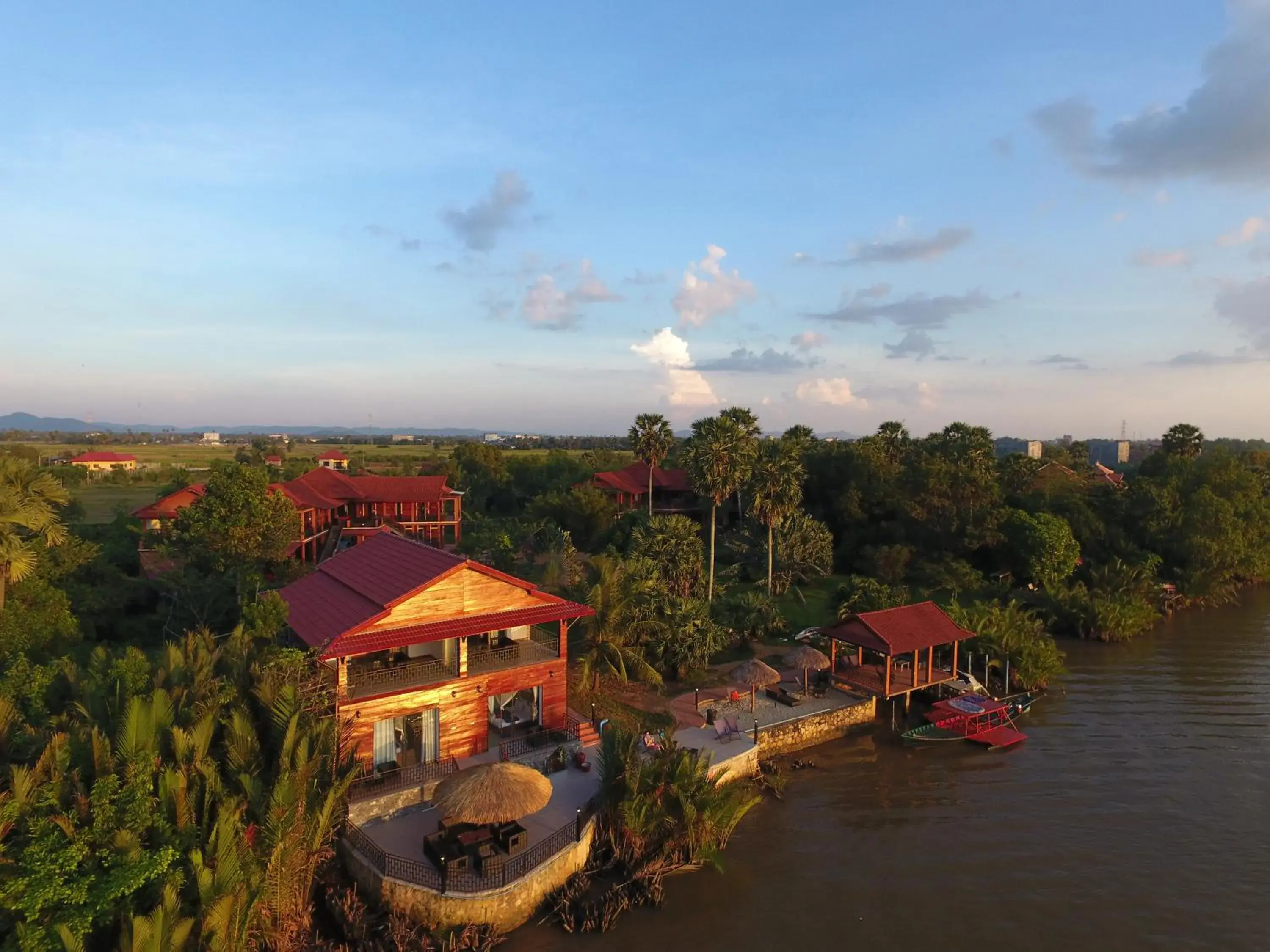Garden view in Villa Vedici Garden view in Villa Vedici