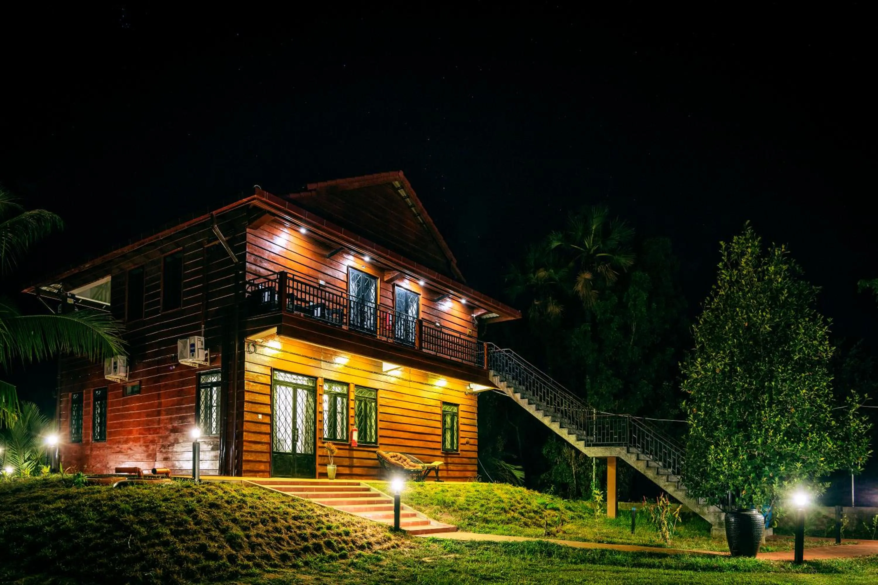 Garden view in Villa Vedici