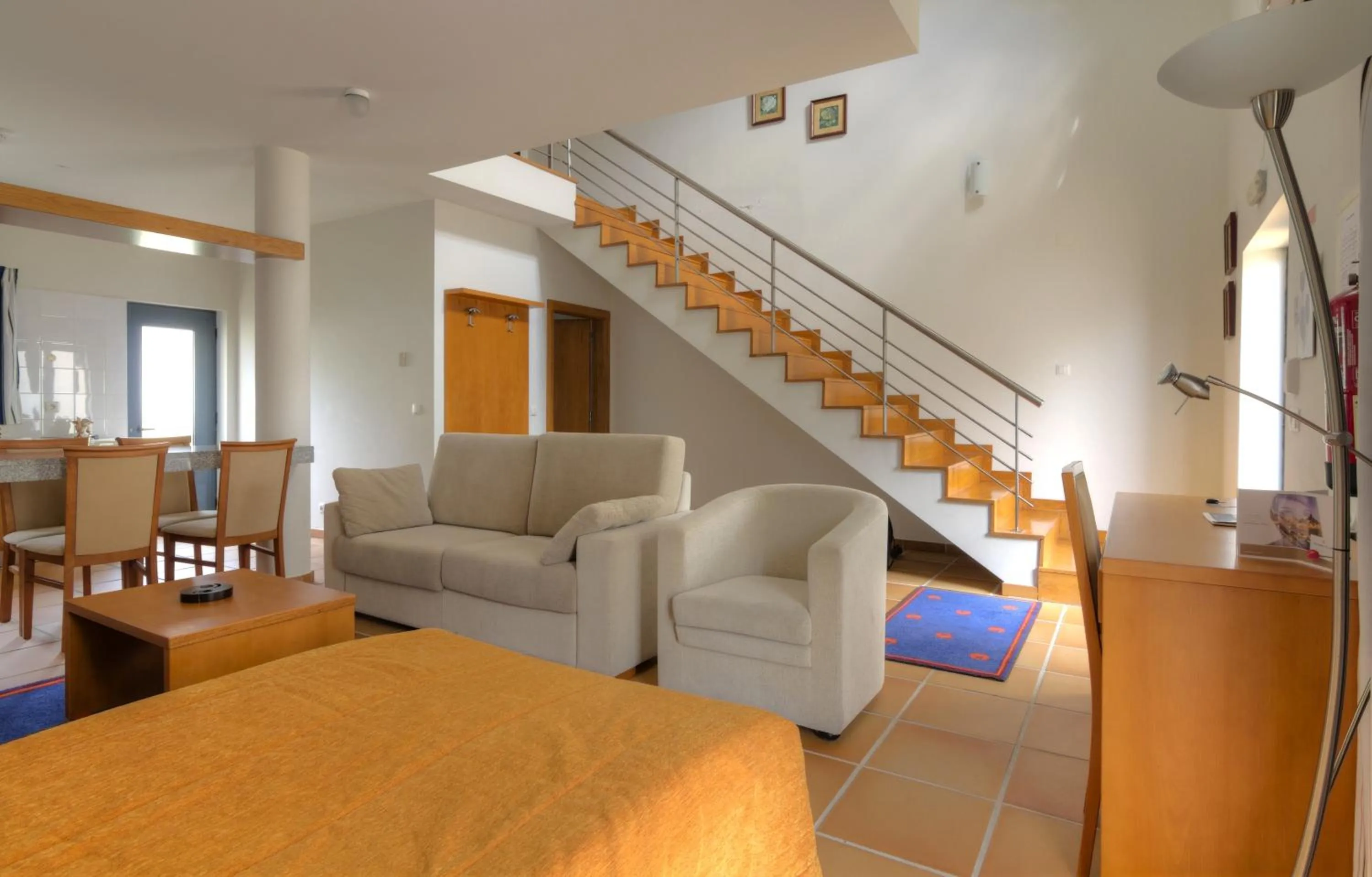 Living room in Lam Hotel Estarreja