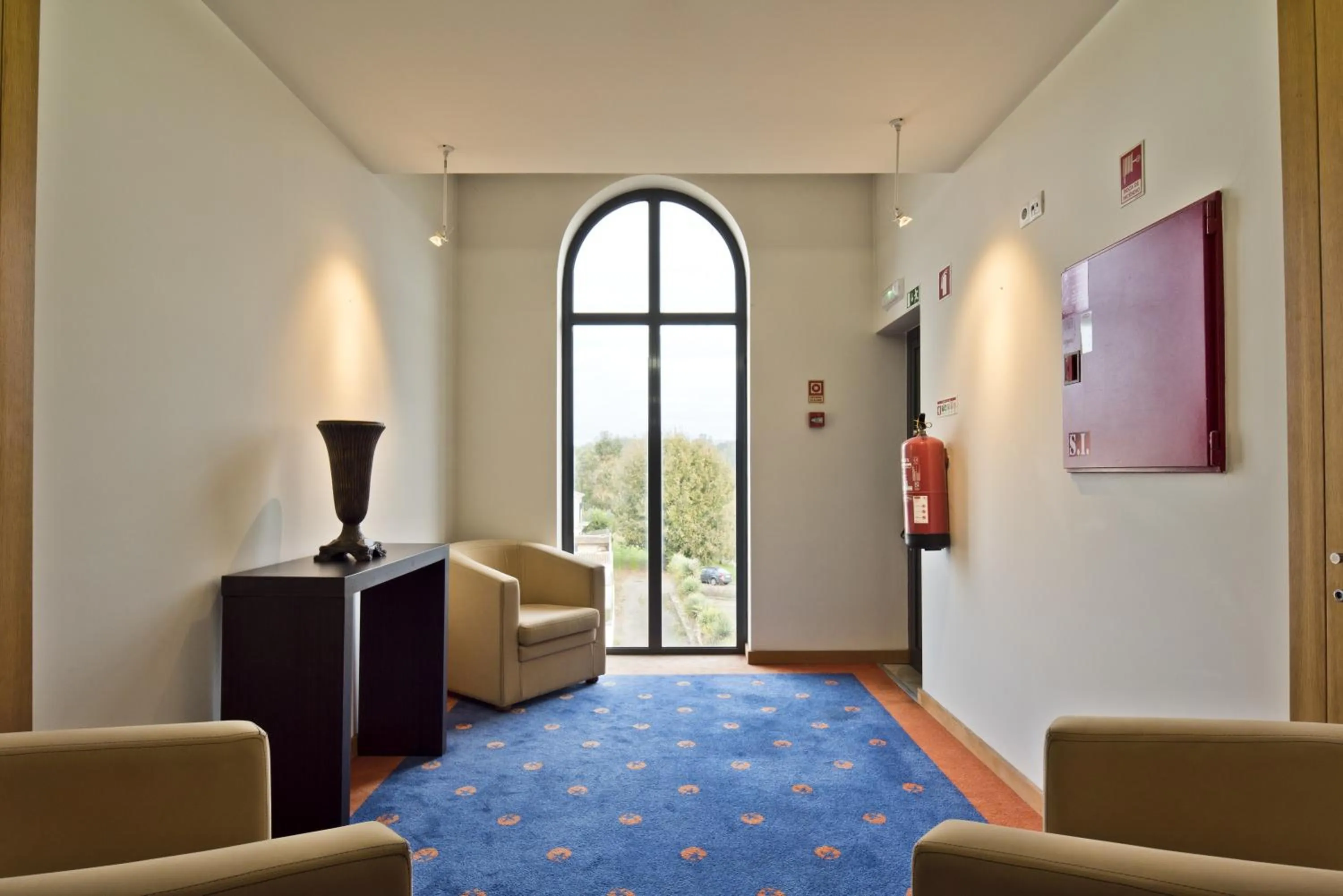 Living room in Lam Hotel Estarreja