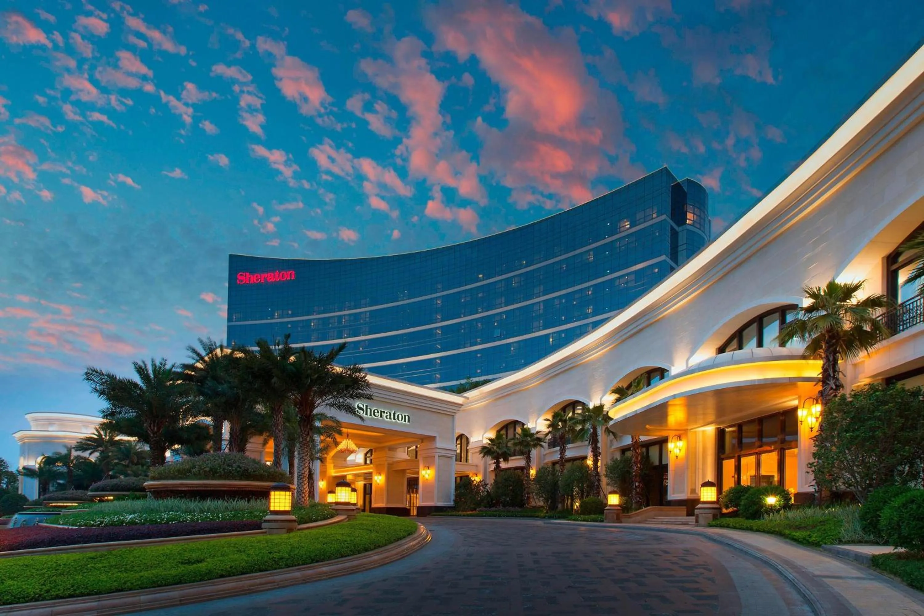 Property building in Sheraton Fuzhou Hotel