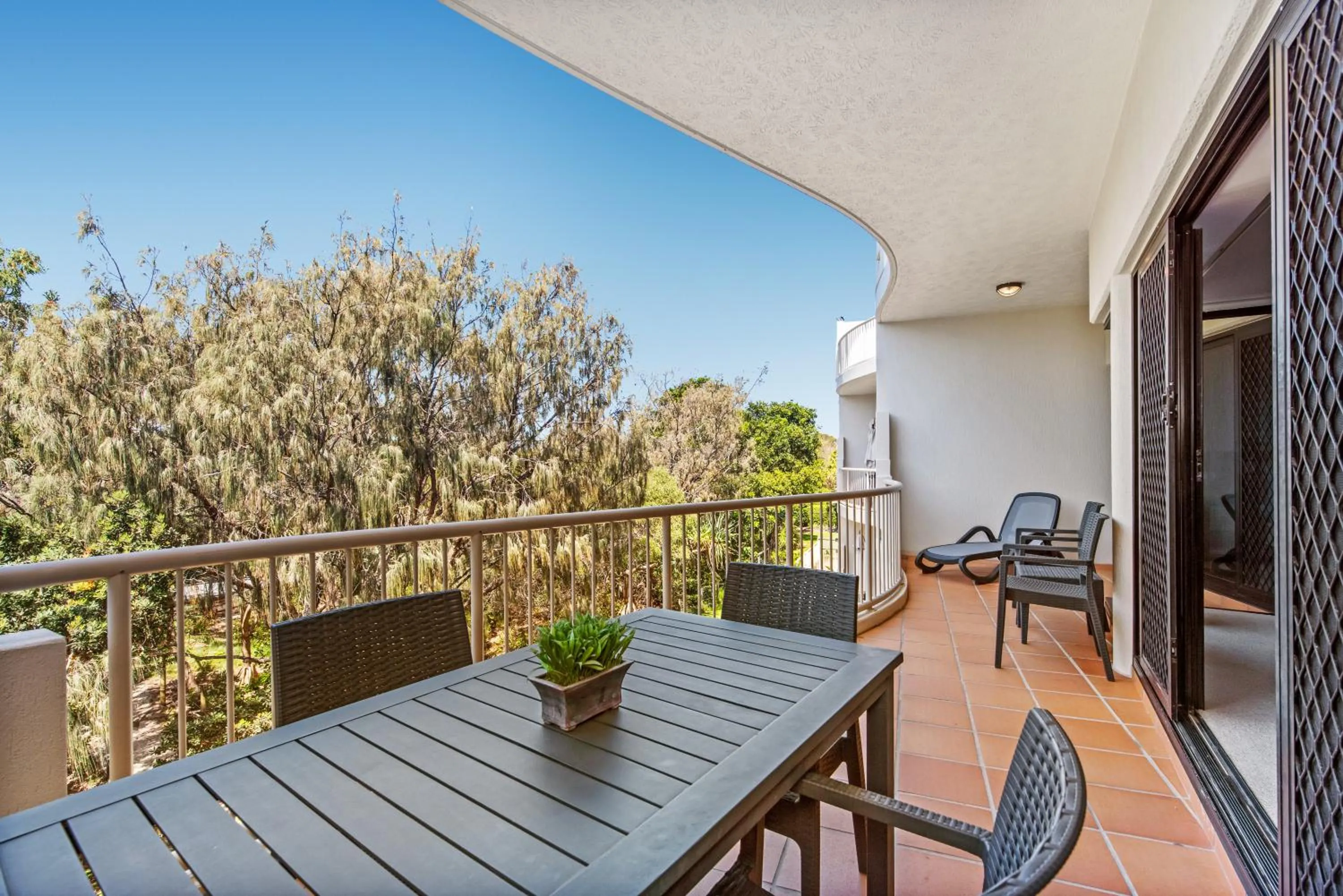 Balcony/Terrace in Mirra Chana Beachfront Apartments Mooloolaba