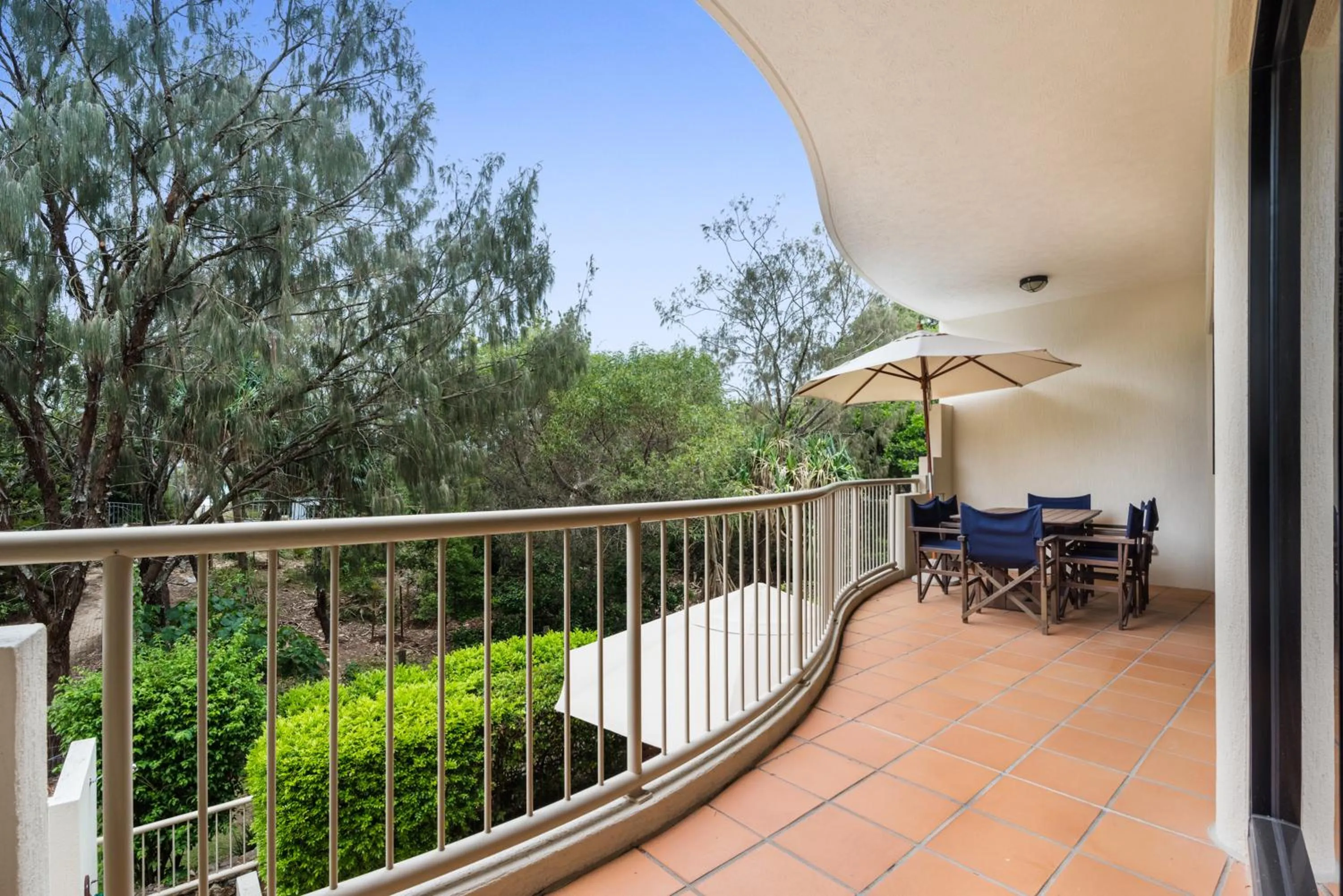 Balcony/Terrace in Mirra Chana Beachfront Apartments Mooloolaba