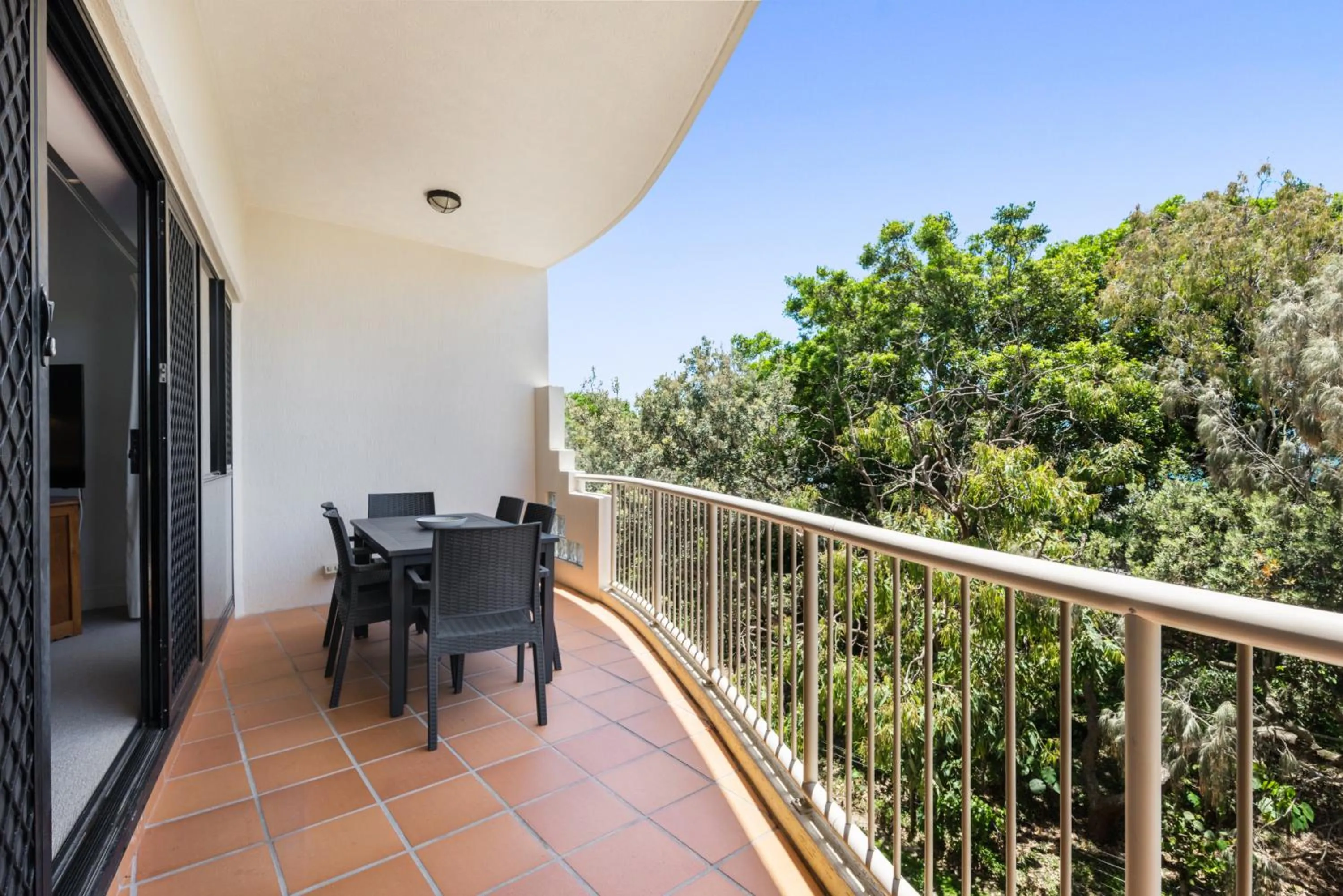 Balcony/Terrace in Mirra Chana Beachfront Apartments Mooloolaba
