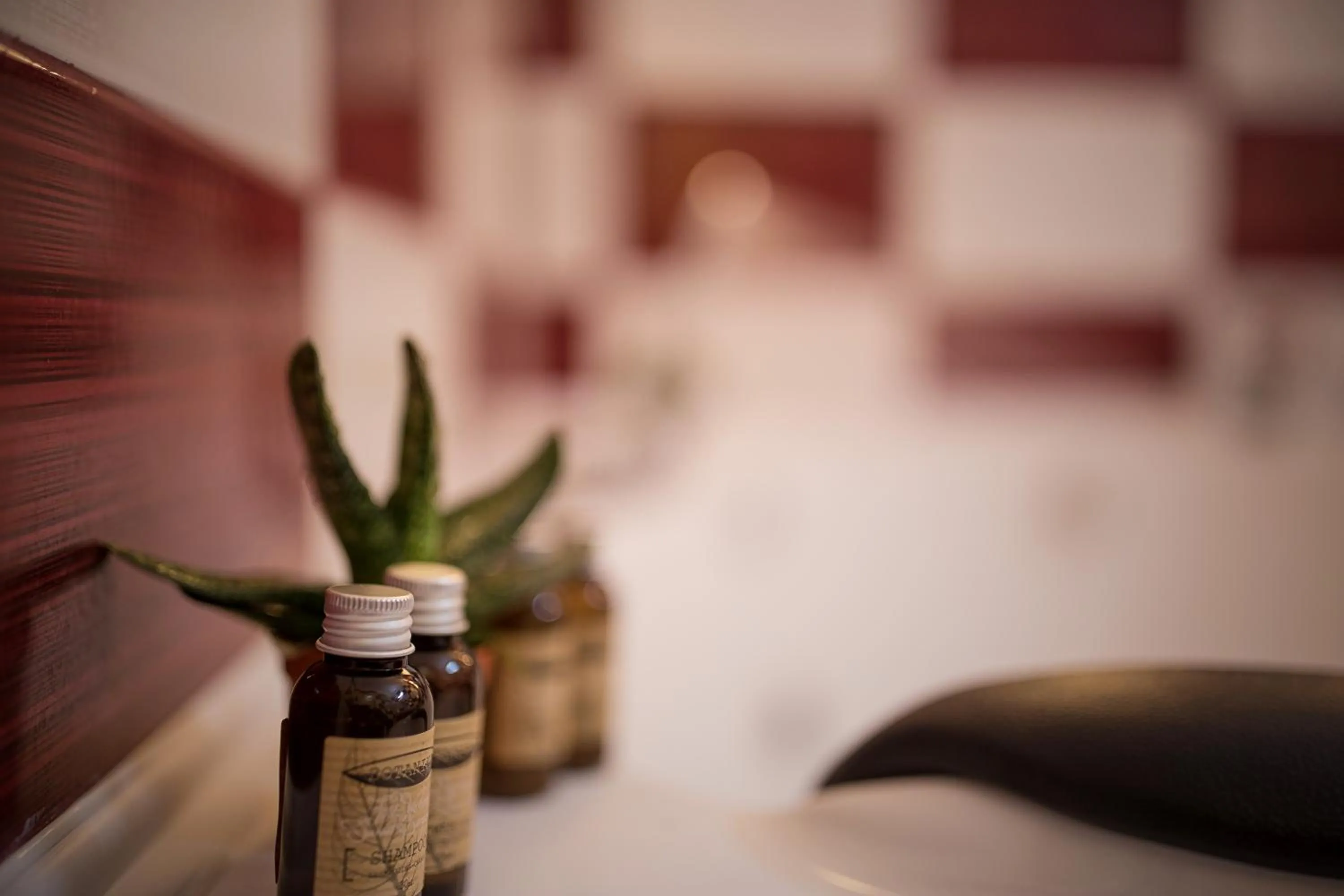 Decorative detail, Bed in Hotel Rina Cerbul