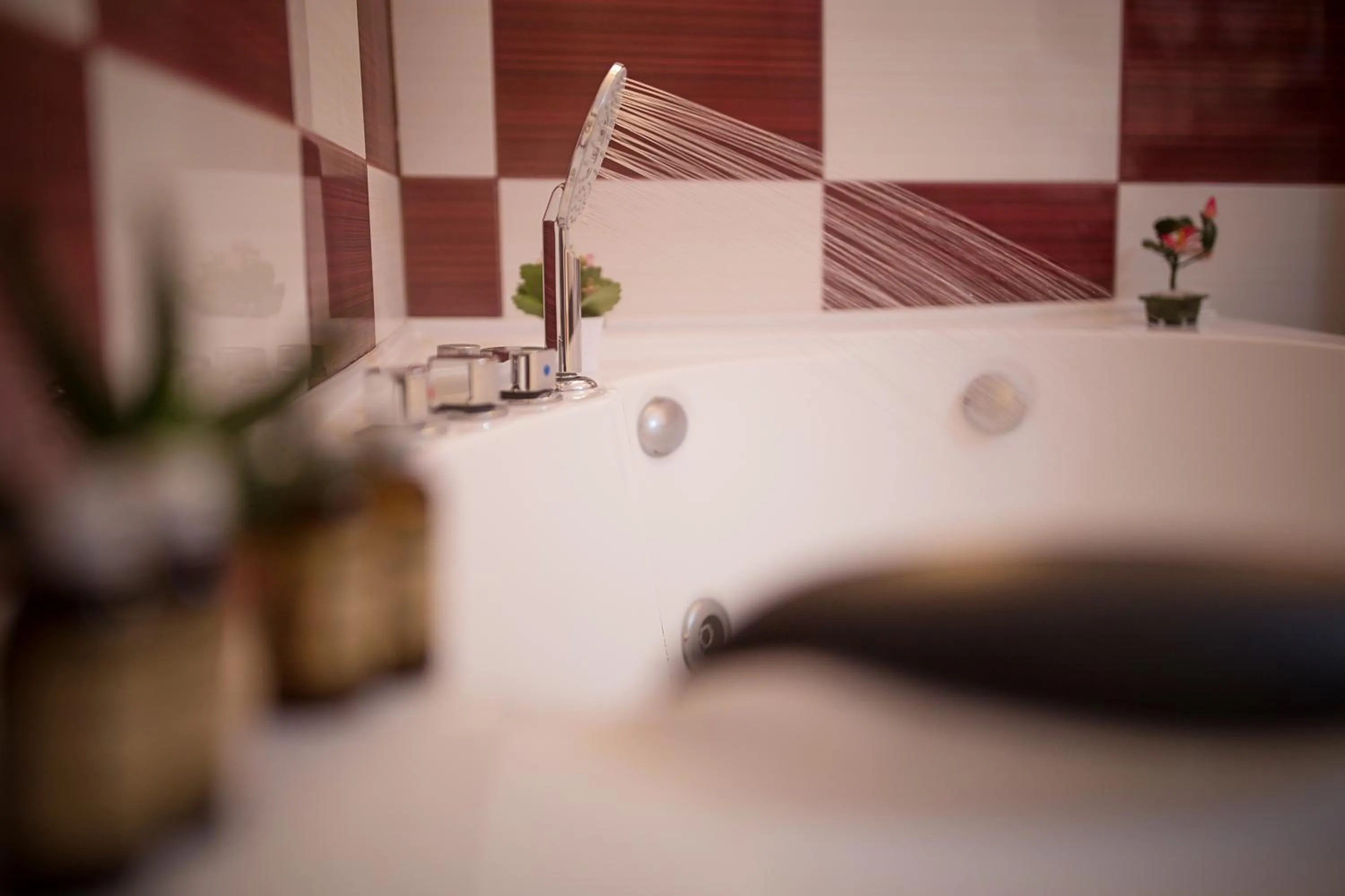 Bathroom in Hotel Rina Cerbul