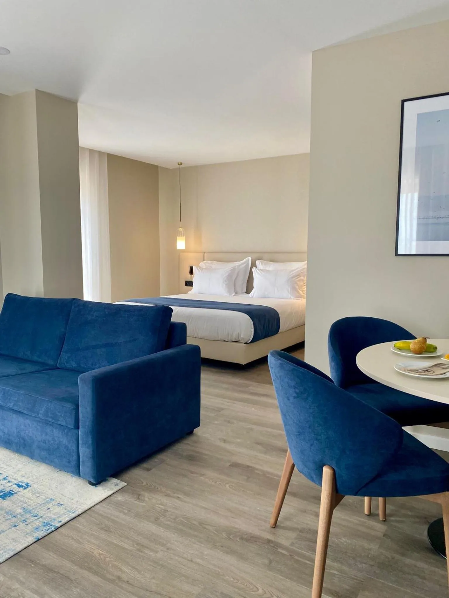 Seating area, Bed in AP Sines - Costa Alentejana