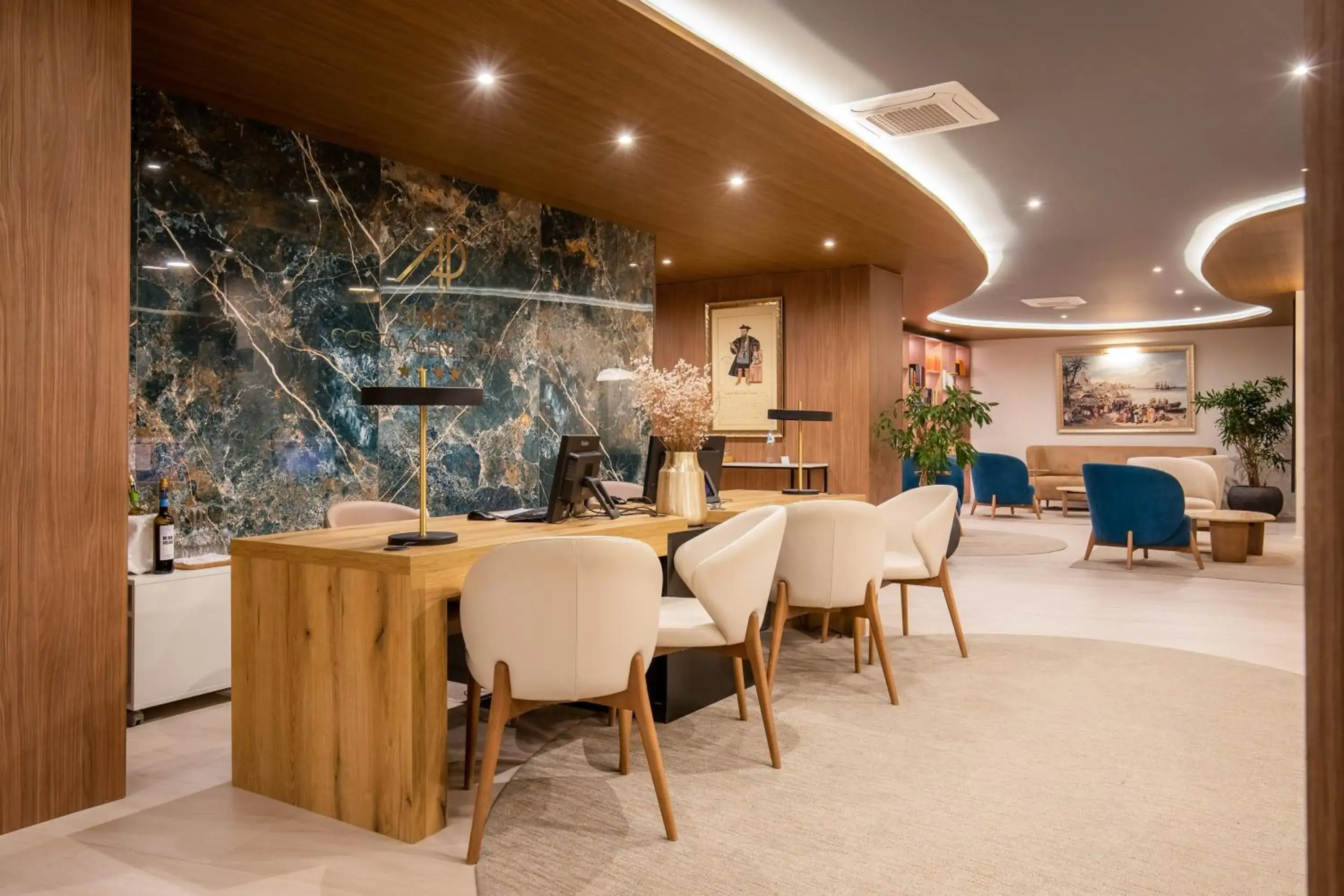Lobby or reception in AP Sines - Costa Alentejana Lobby or reception in AP Sines - Costa Alentejana