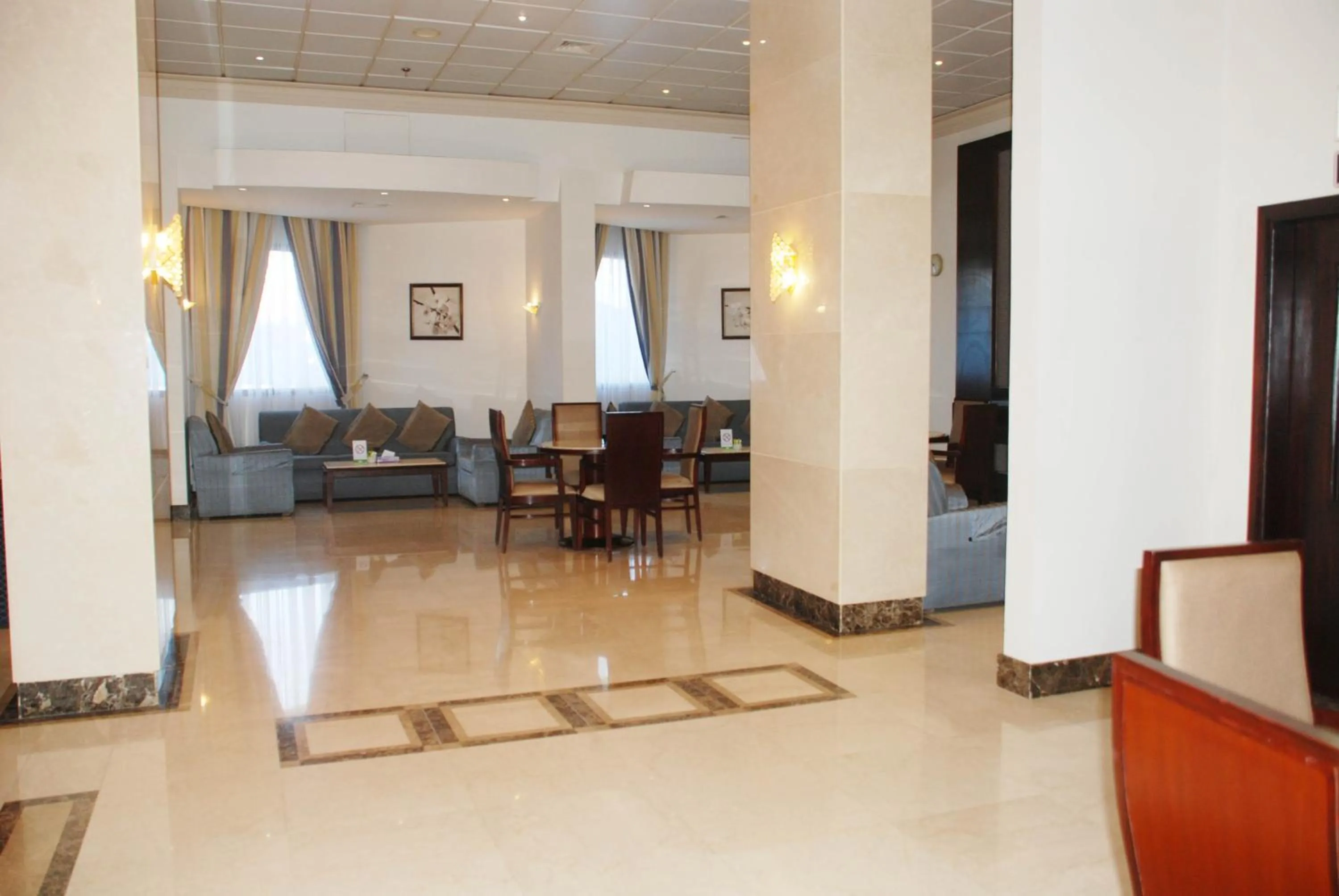 Dining area in Gloria Inn Najran