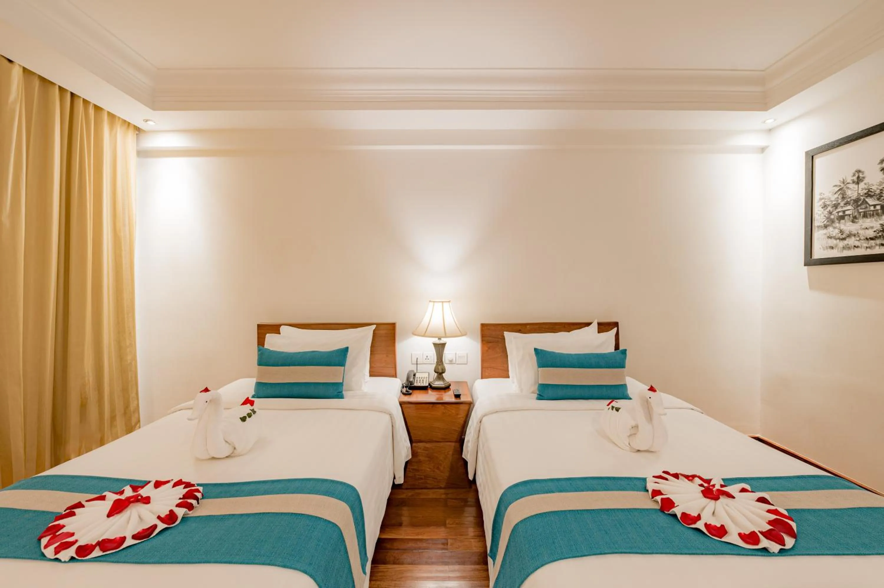 Bed in Somadevi Angkor Premium