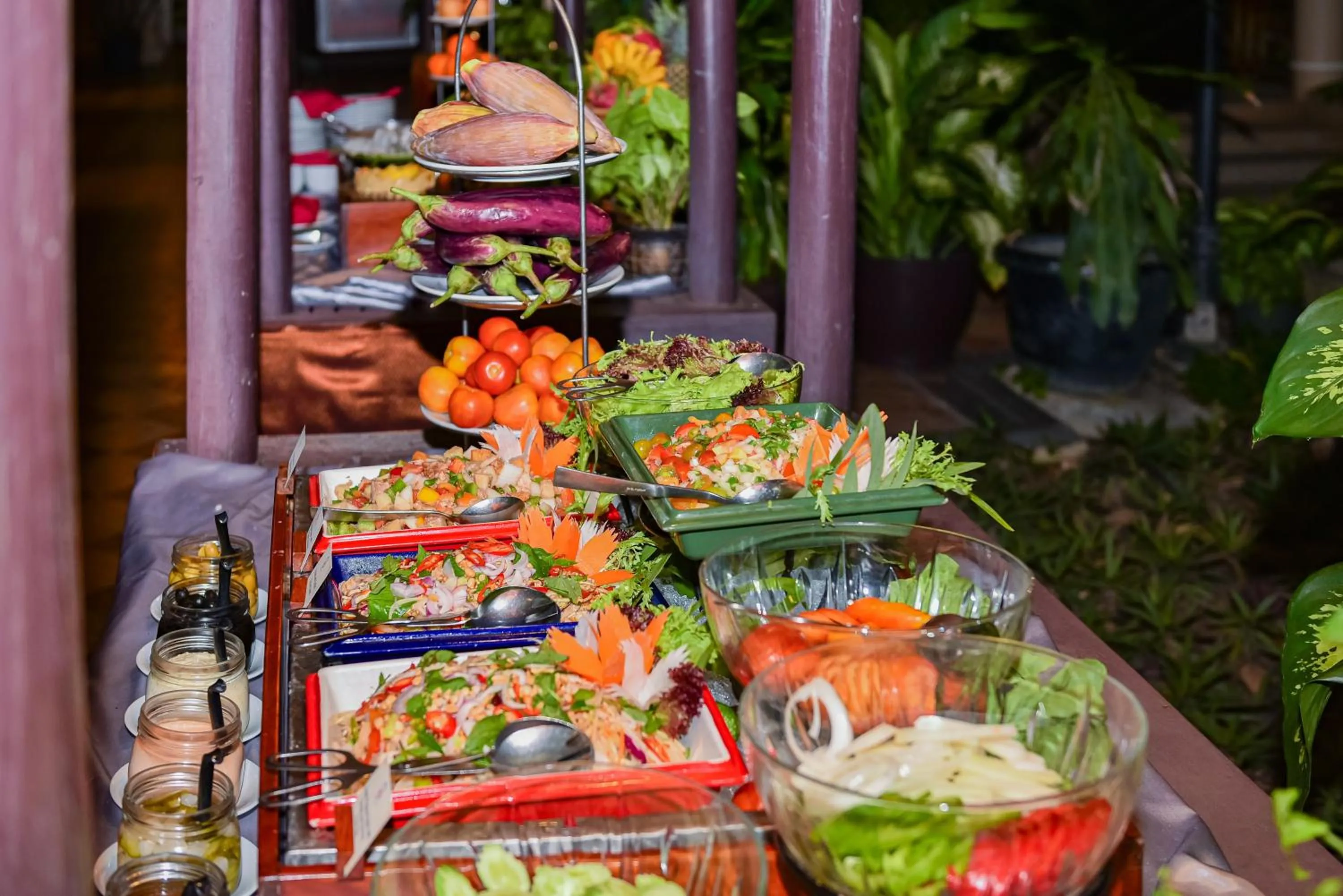 Buffet breakfast in Somadevi Angkor Premium