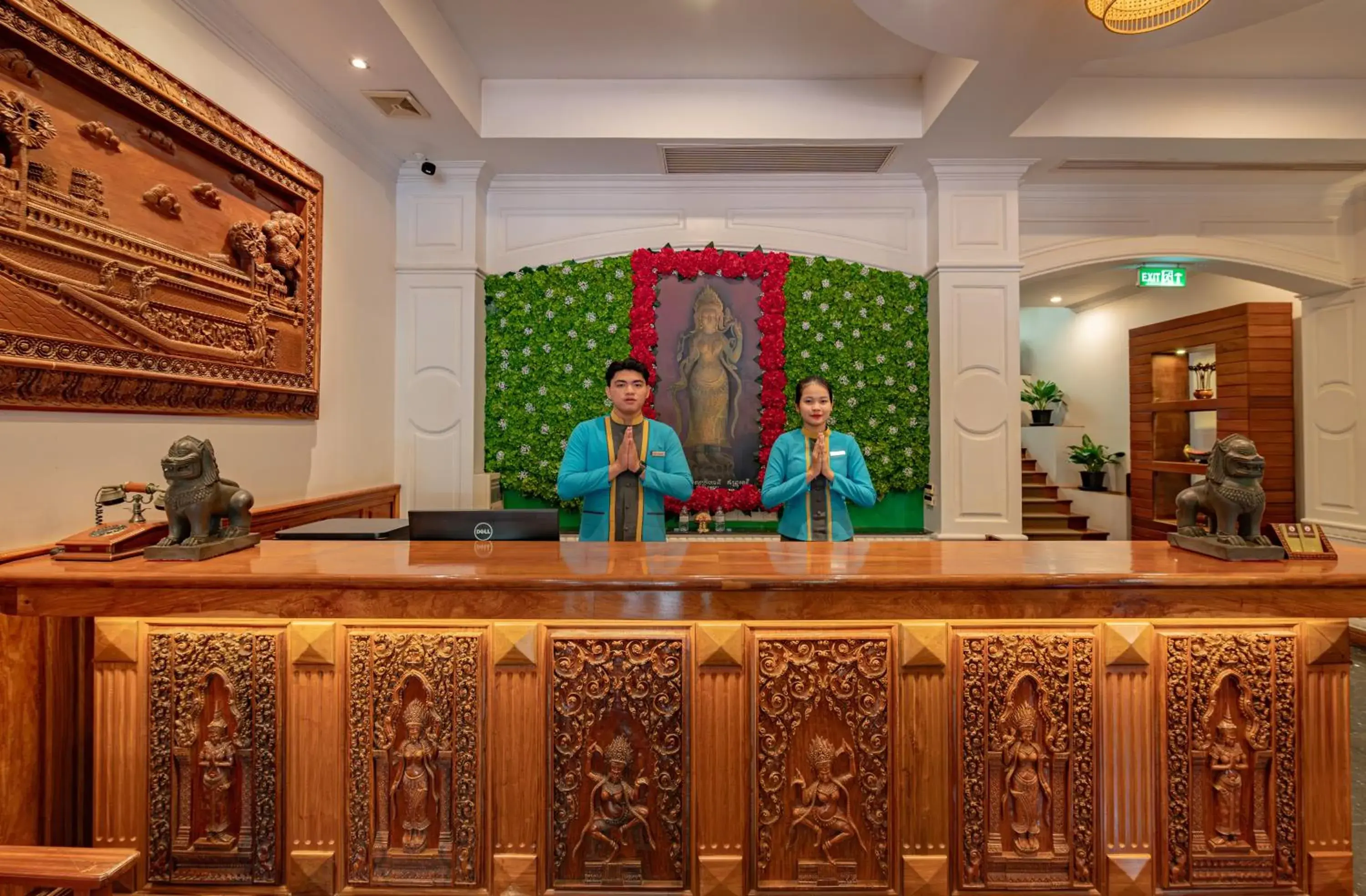 Lobby or reception in Somadevi Angkor Premium Lobby or reception in Somadevi Angkor Premium