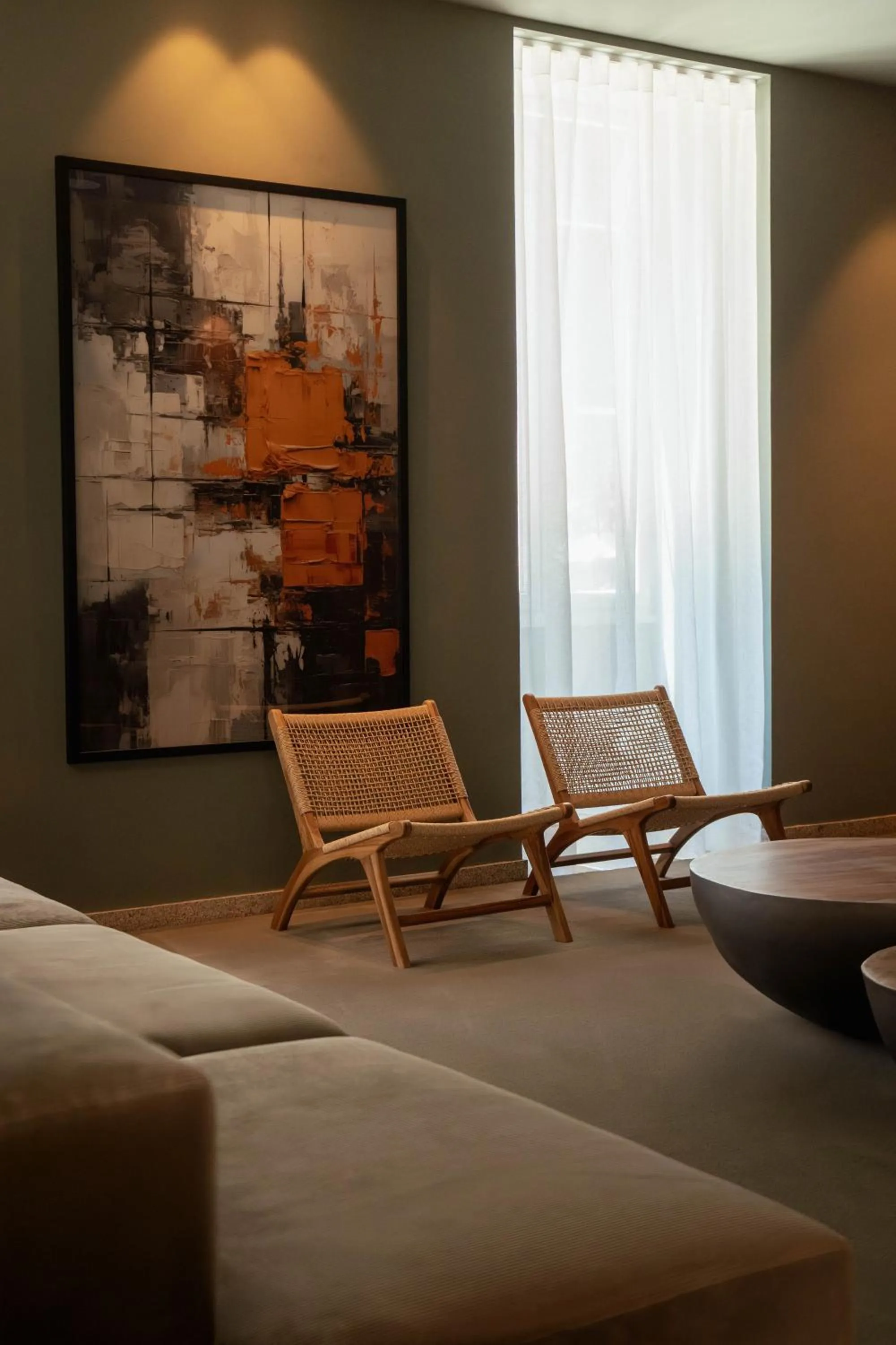 Living room in The Lince Braga