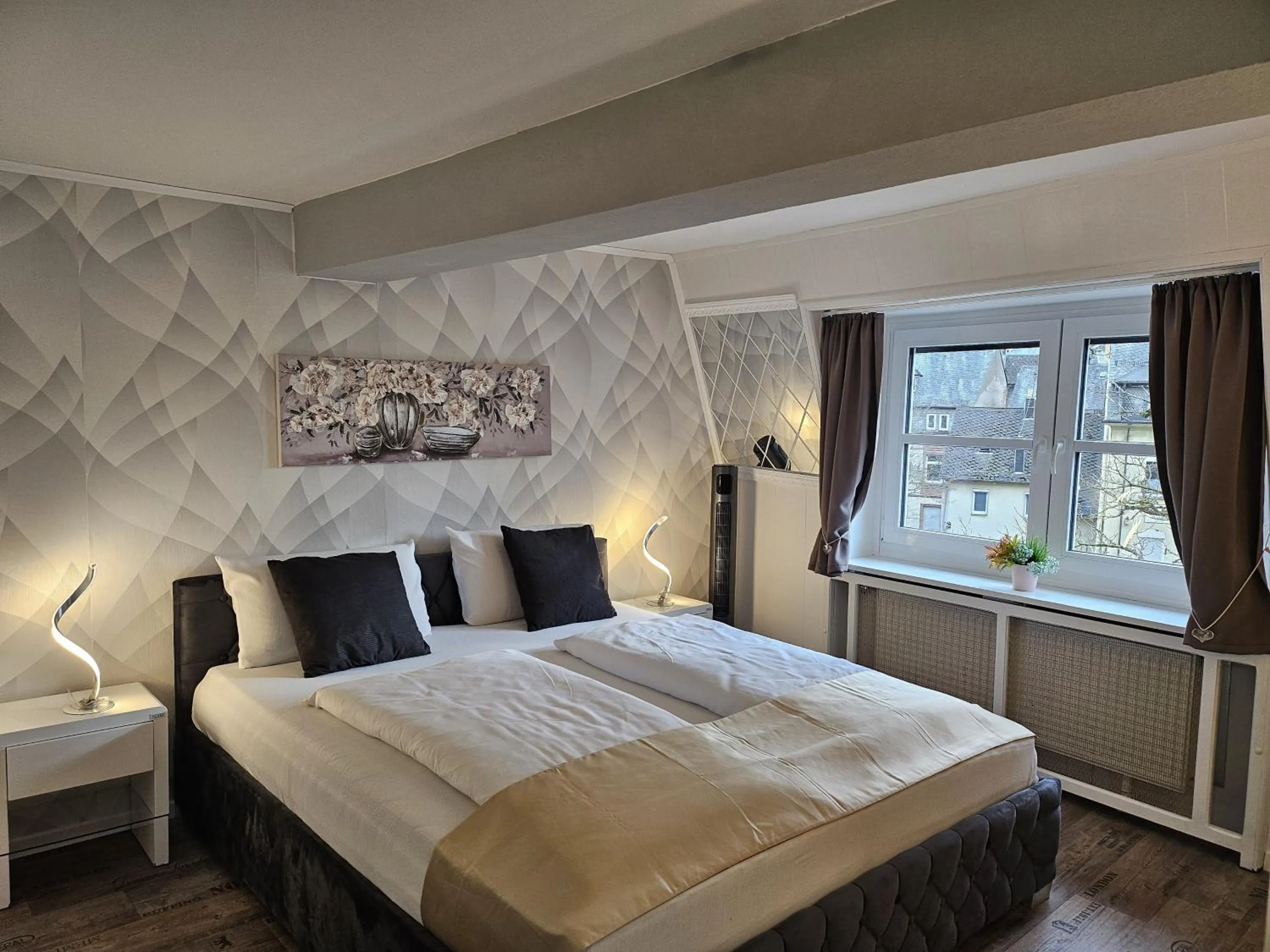 Bed in Hotel Schloßschenke