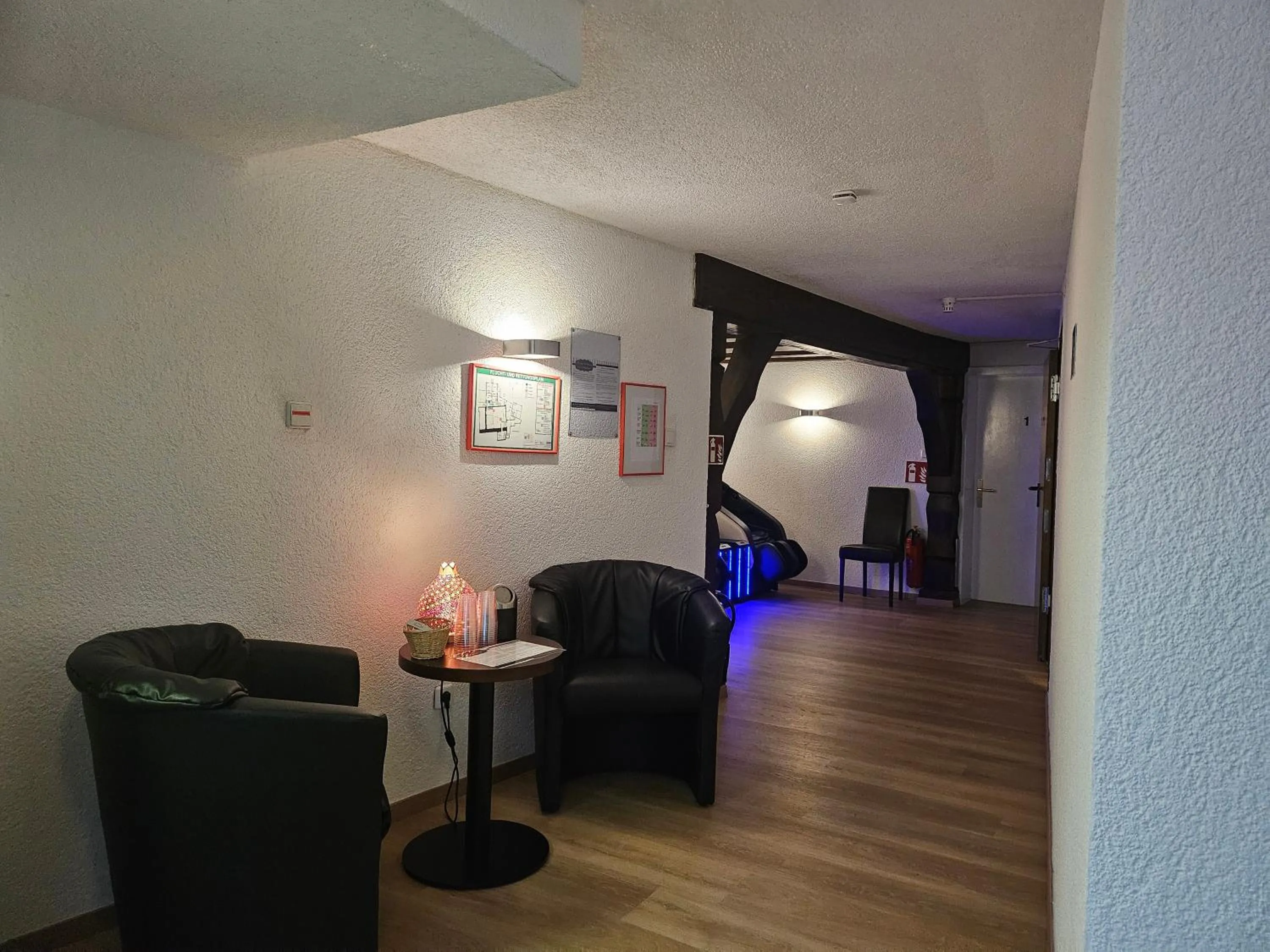 Seating area in Hotel Schloßschenke