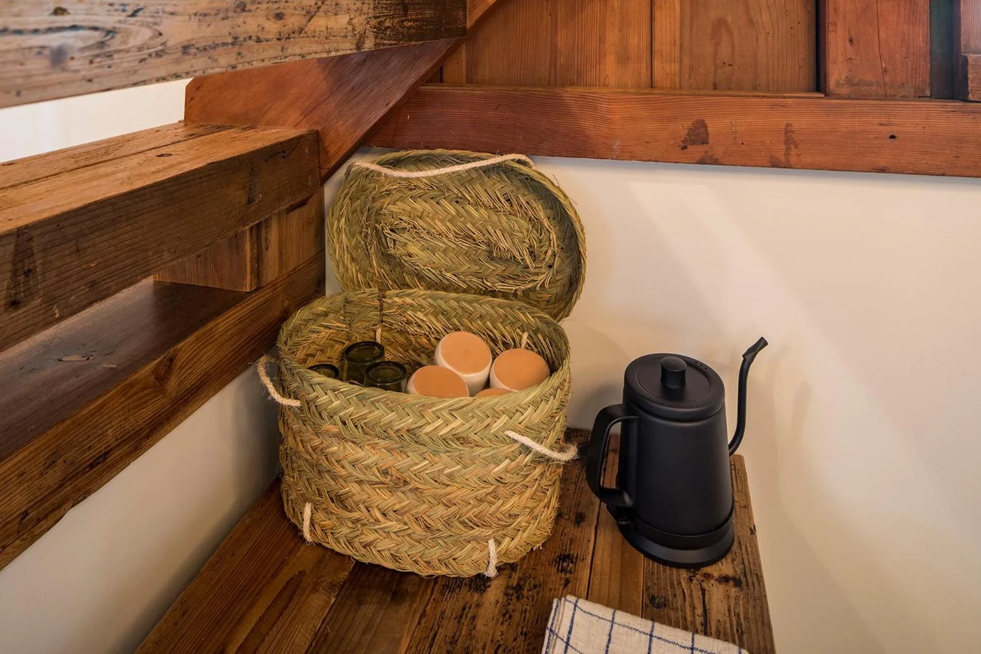 Decorative detail in The Bath & Bed Hayama