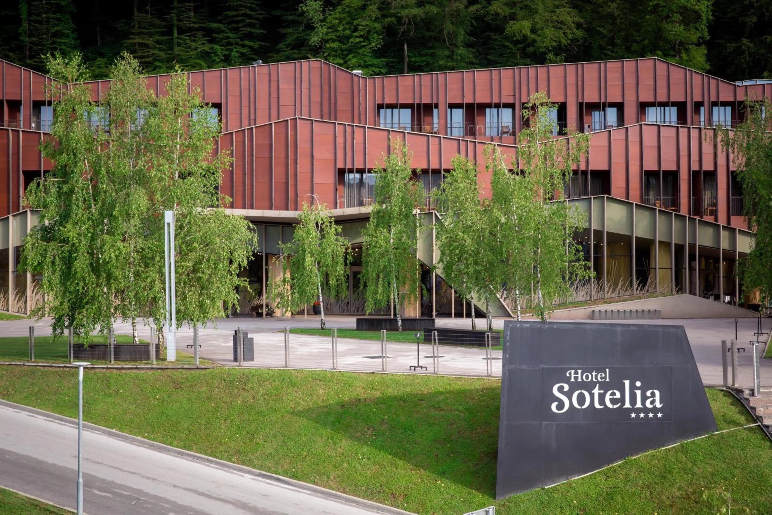 Facade/entrance in Terme Olimia - Hotel Sotelia