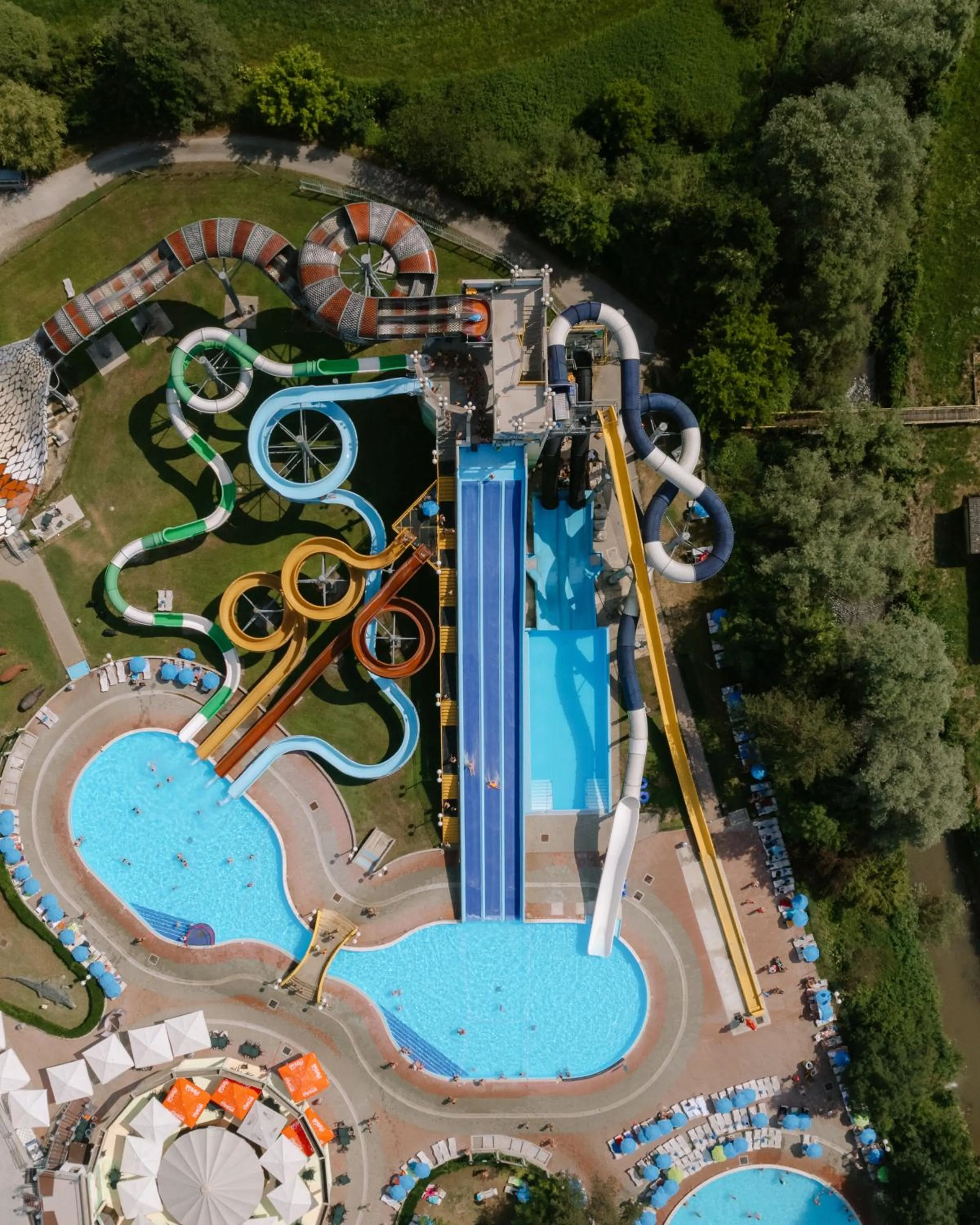 Swimming pool in Terme Olimia - Hotel Sotelia