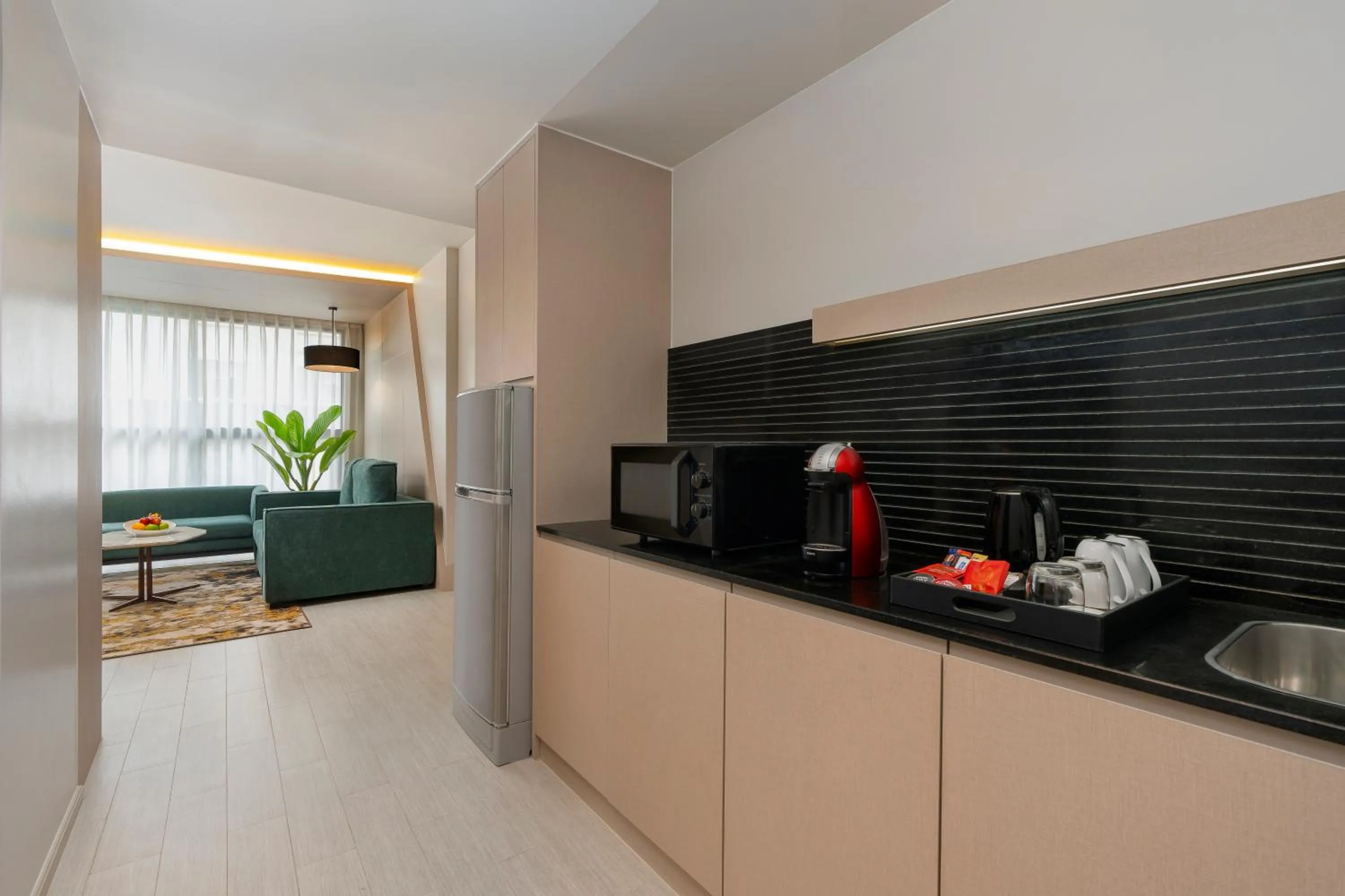 Kitchen or kitchenette in Hyatt Place Bangkok Sukhumvit 1