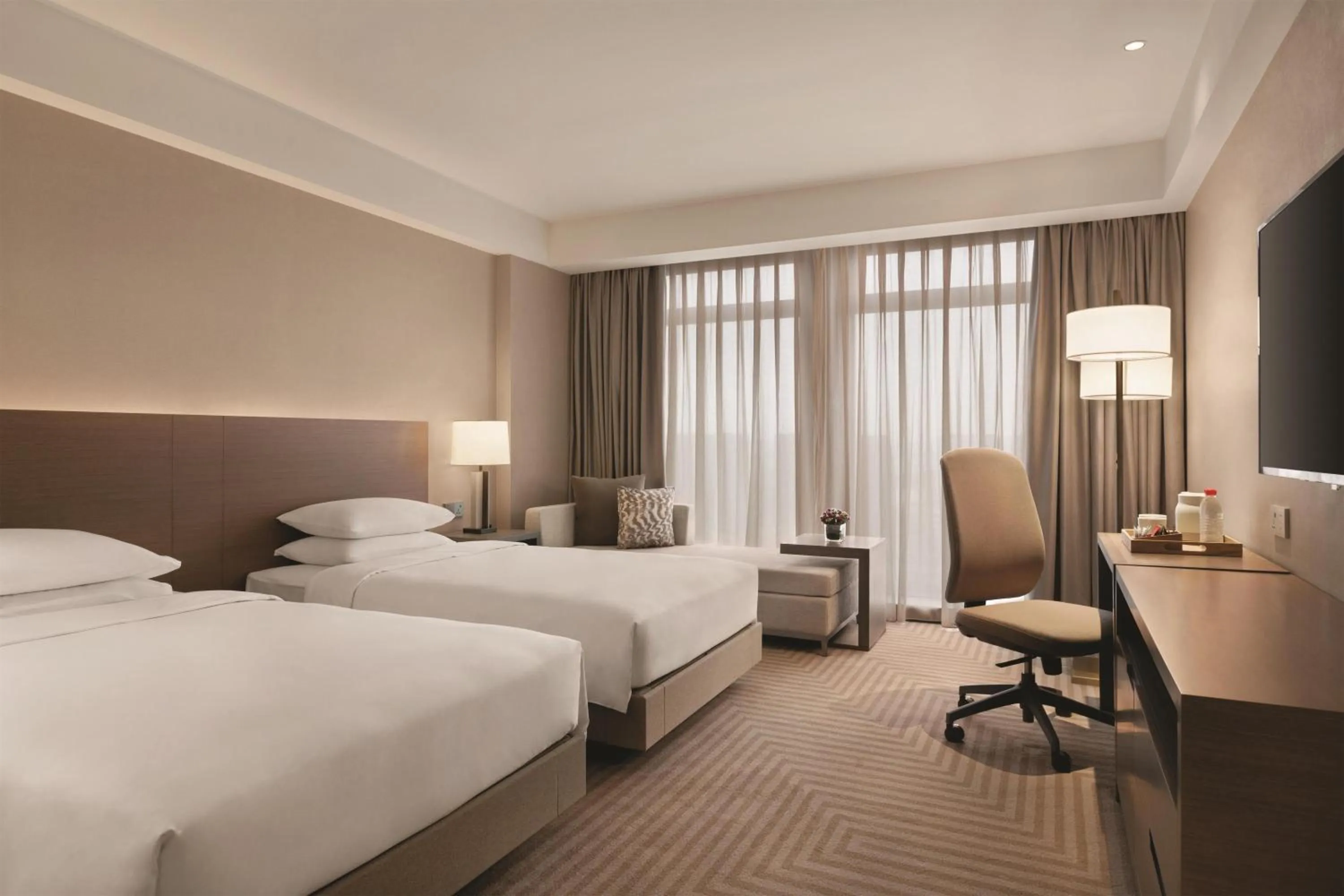 Bedroom, Bed in Hyatt House Chengdu Pebble Walk