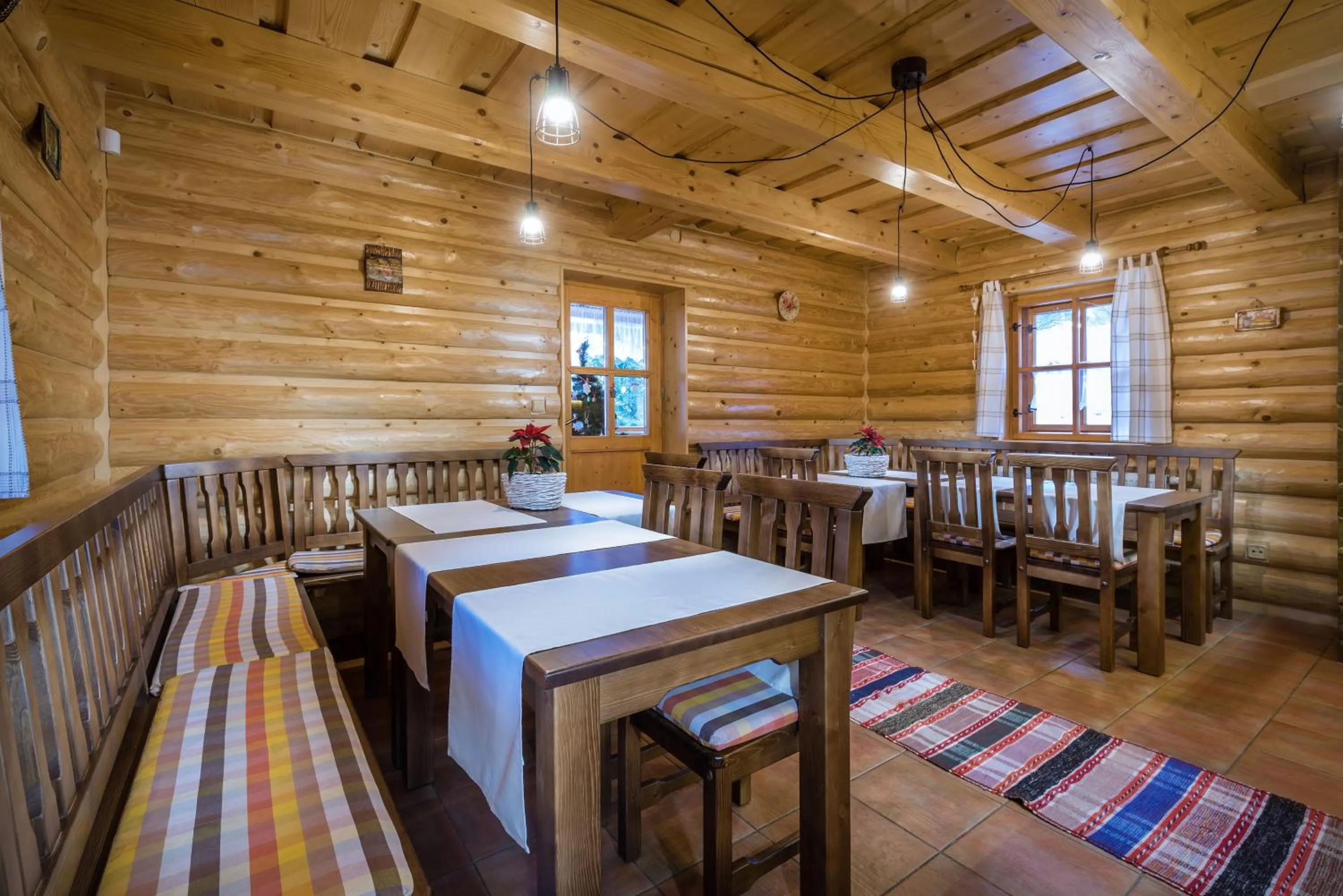 Living room in Chata Ilčík