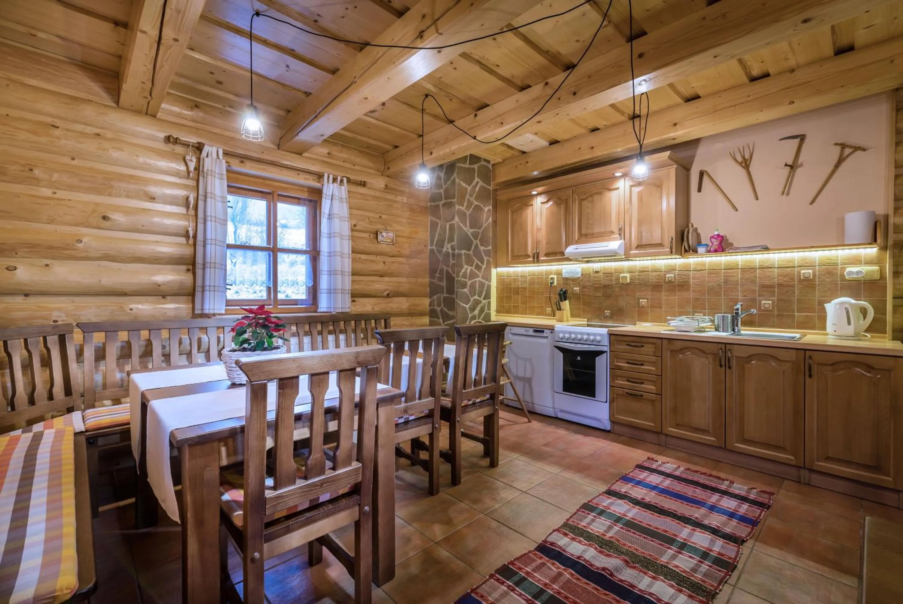 Living room in Chata Ilčík