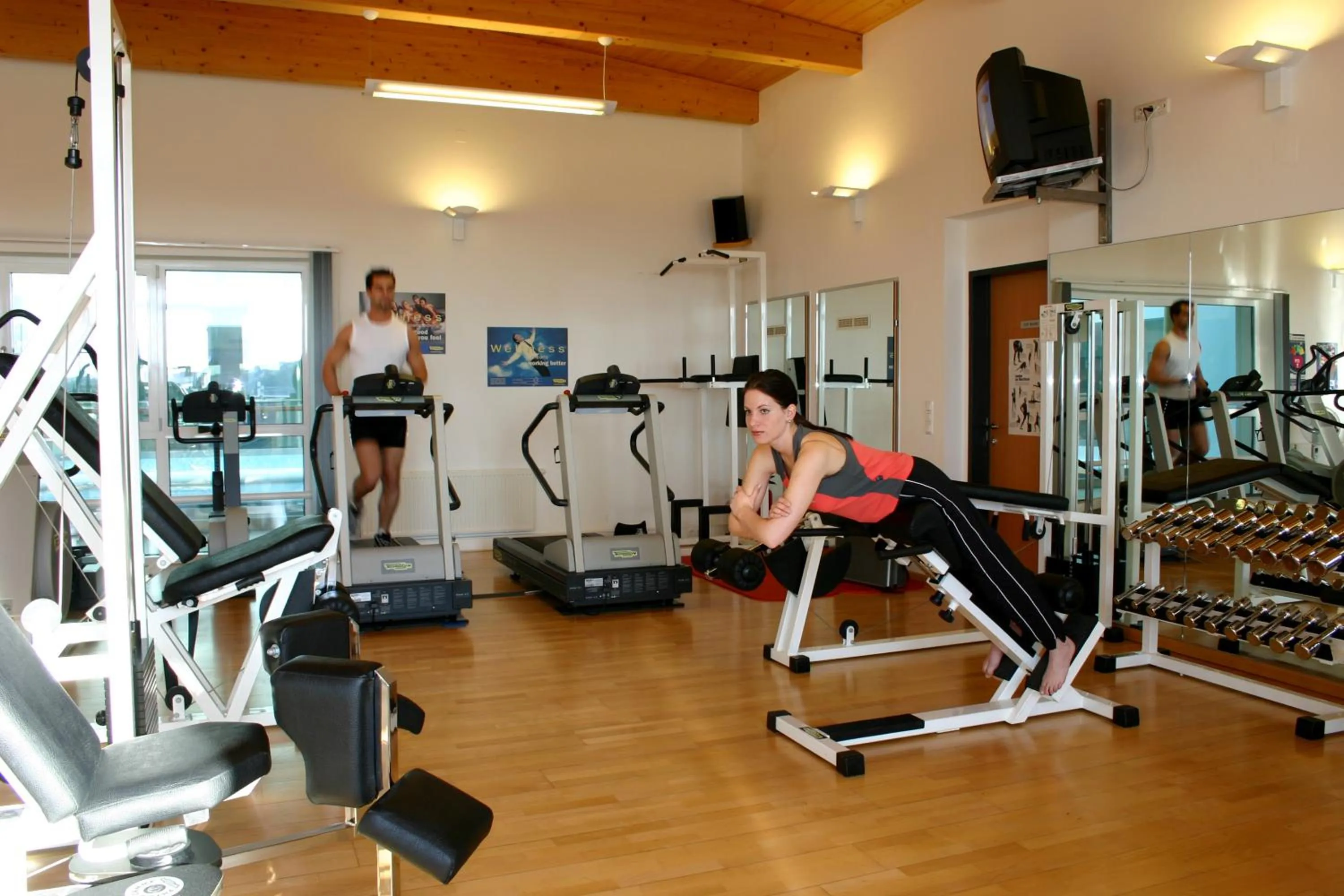 Fitness centre/facilities in Hotel GIP