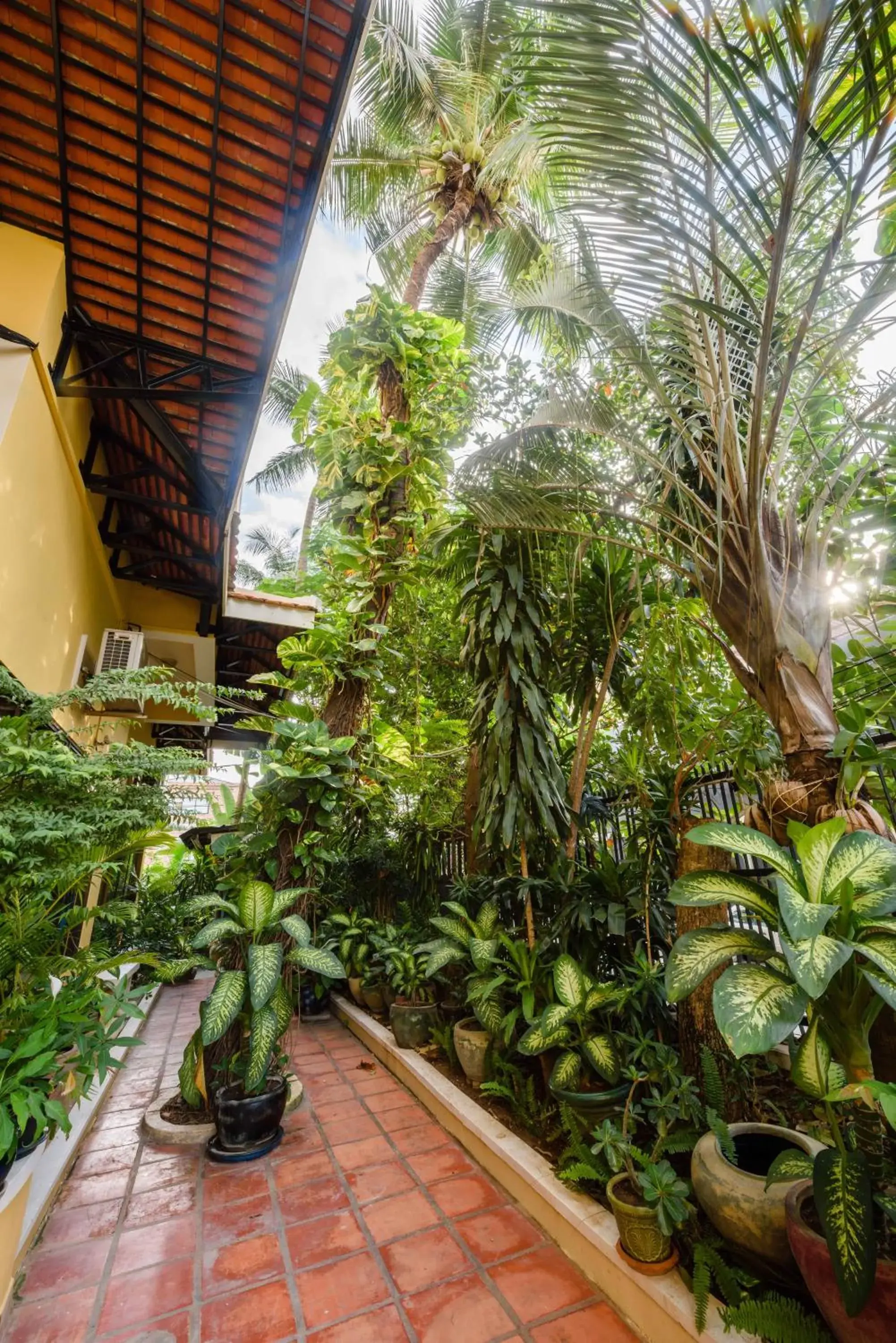 Garden view in City View Apartment Garden view in City View Apartment