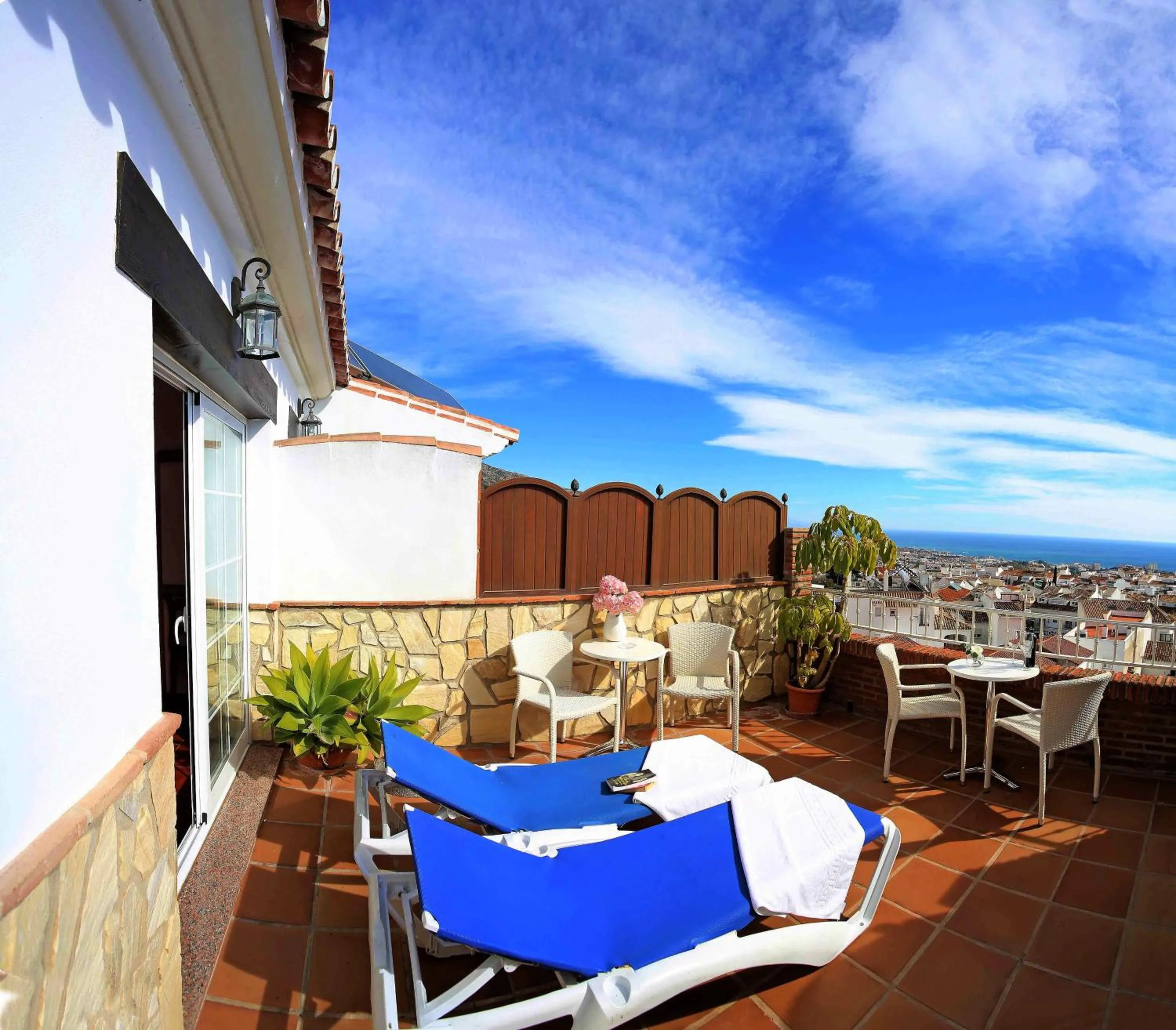Balcony/Terrace in Hotel Casa Rosa