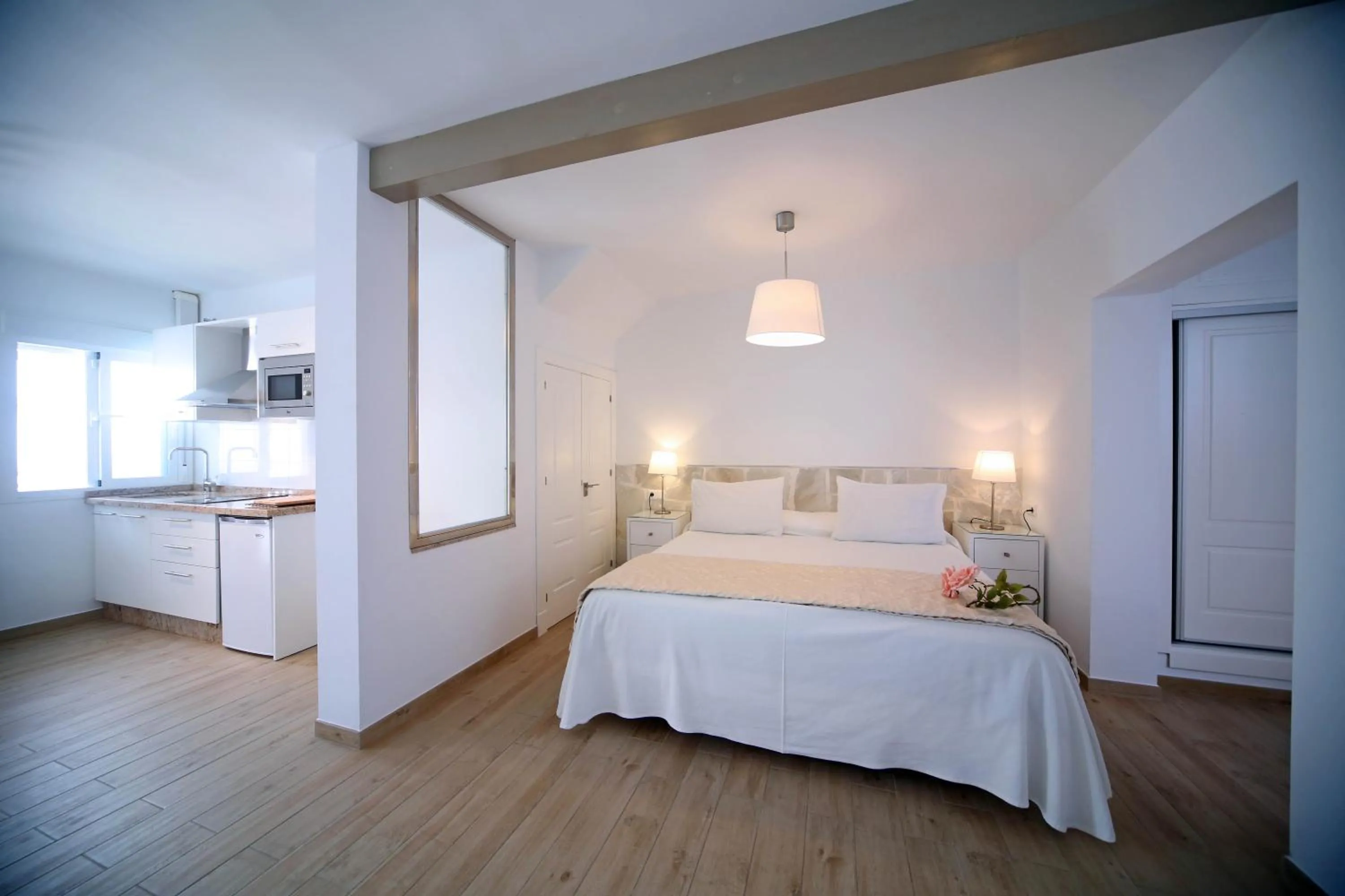 Photo of the whole room, Bed in Hotel Casa Rosa