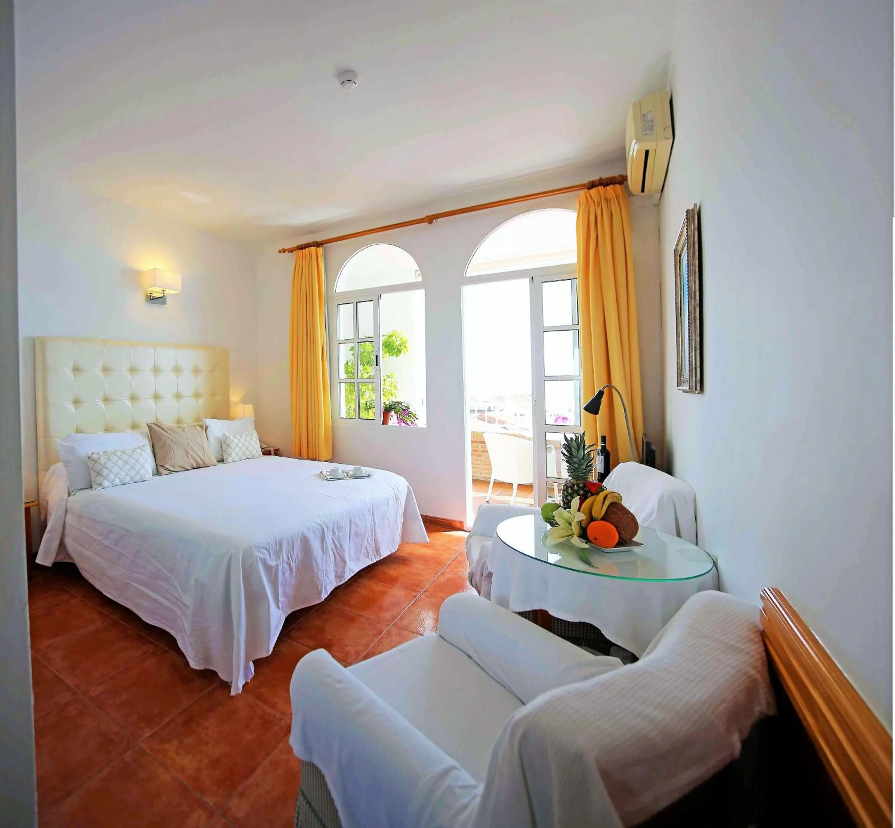 Bed in Hotel Casa Rosa