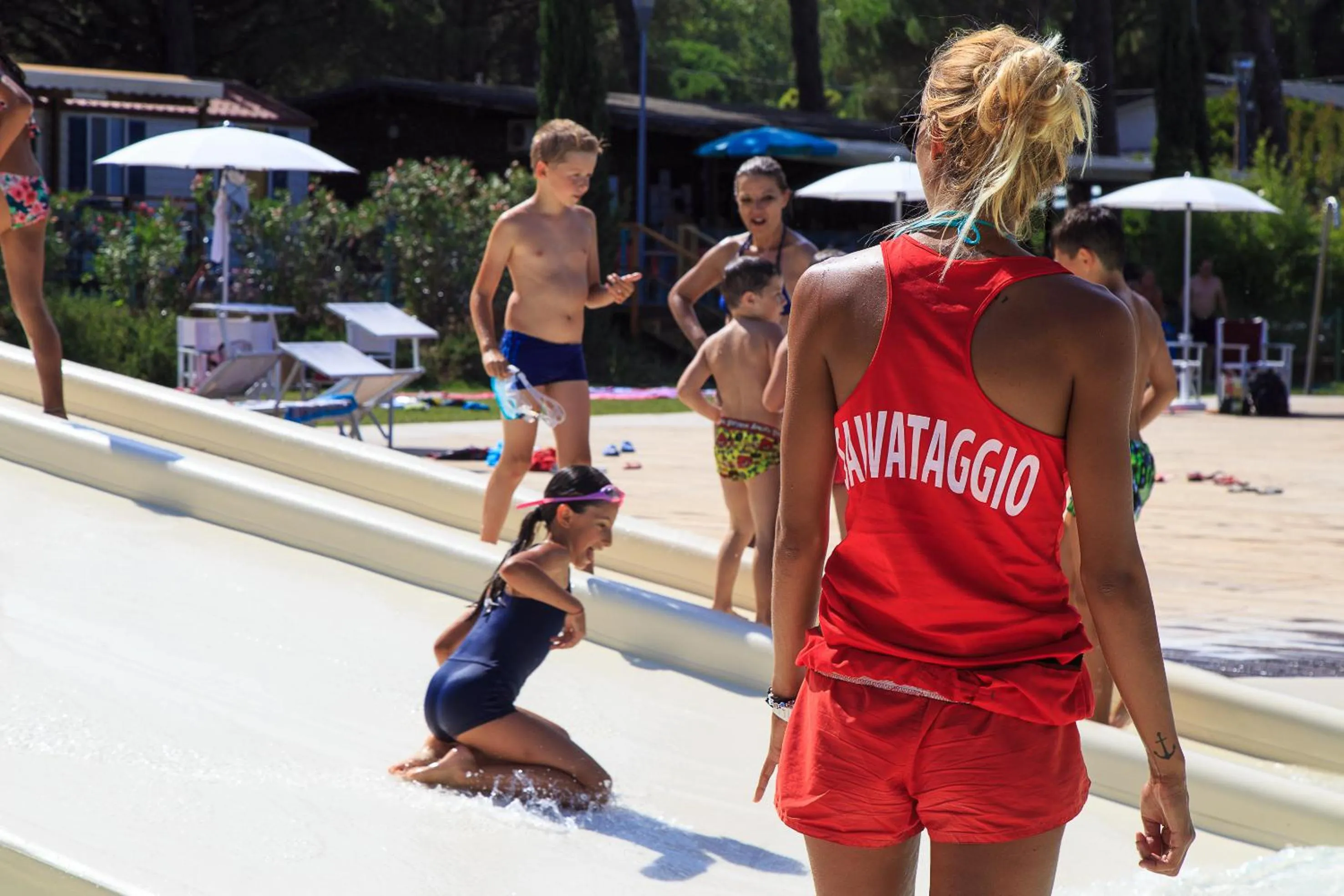 Swimming pool in Pineta Sul Mare Camping Village