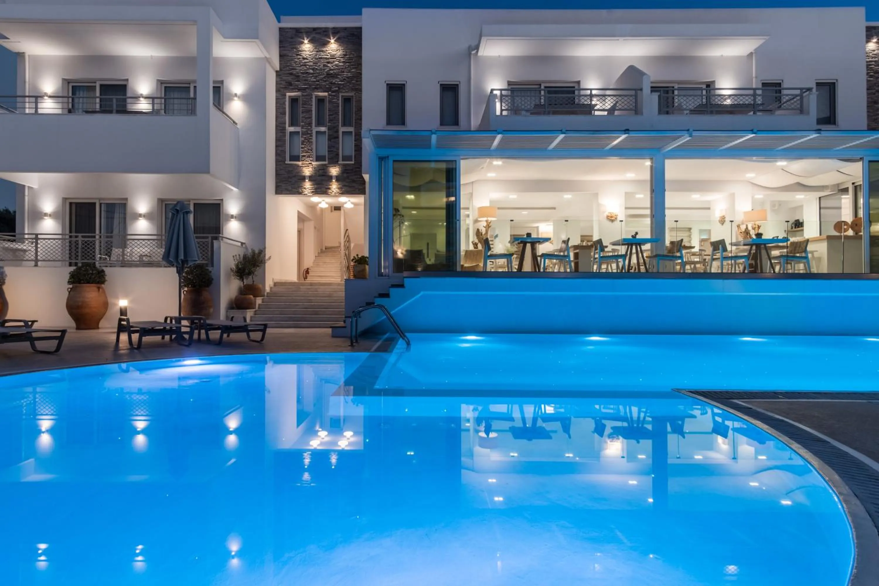 Swimming pool in Cyano Hotel