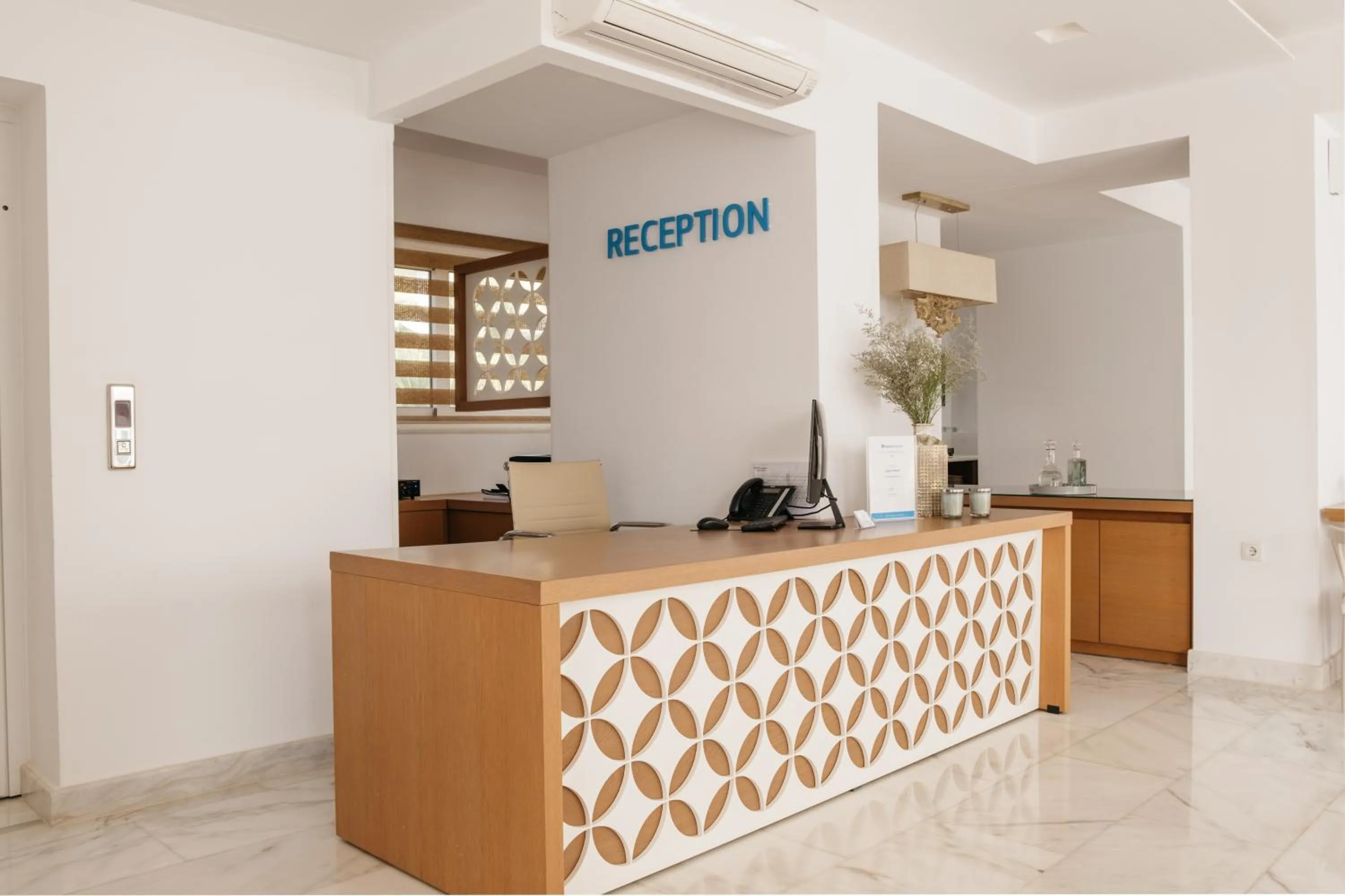 Lobby or reception in Cyano Hotel