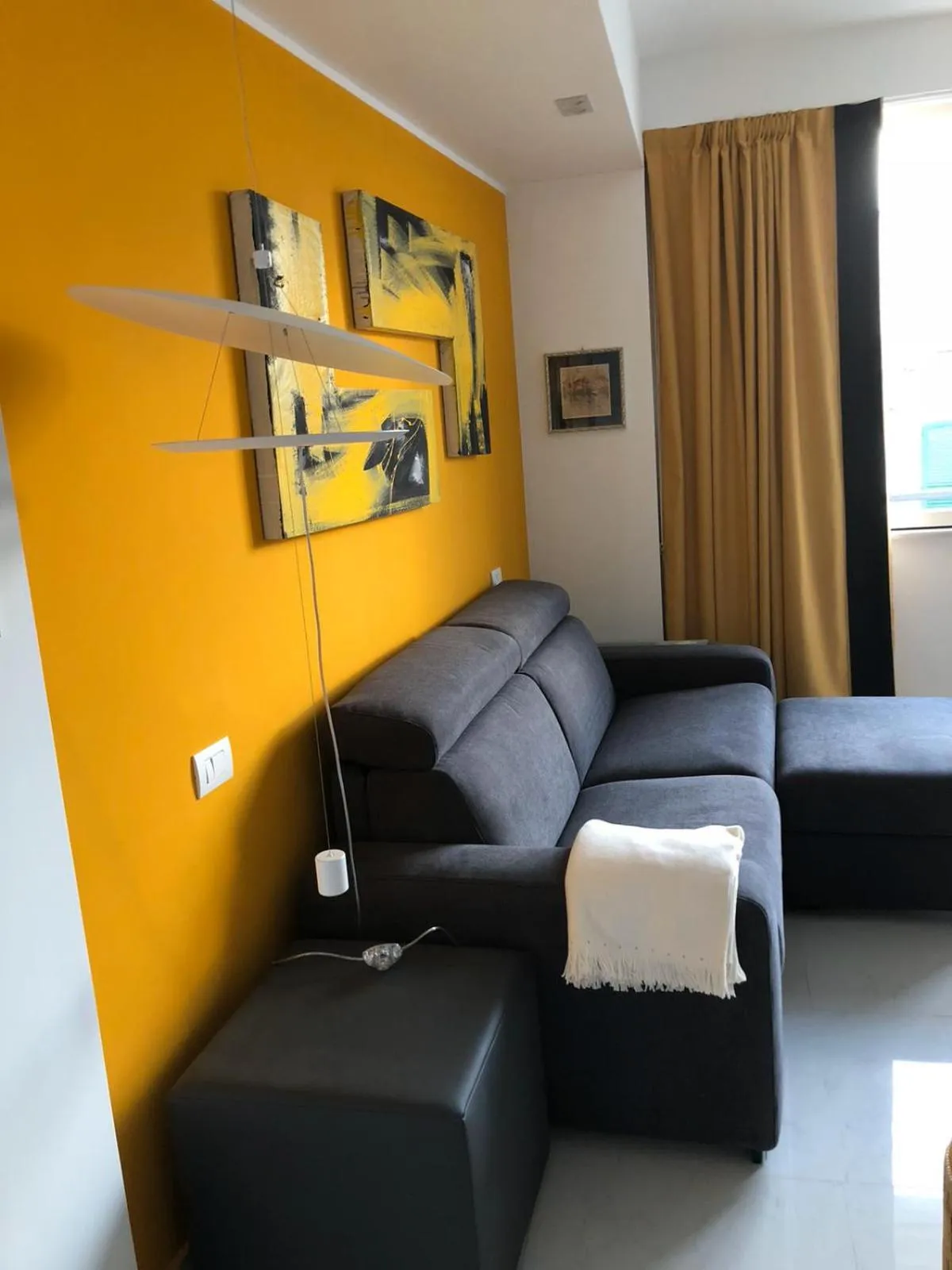 Living room in Hotel CineApollo - Ogni camera un film!