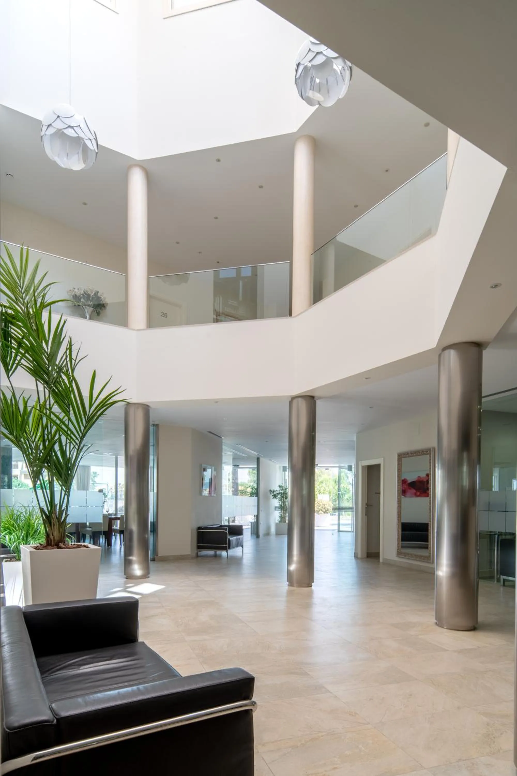 Patio in Hotel Atlántico