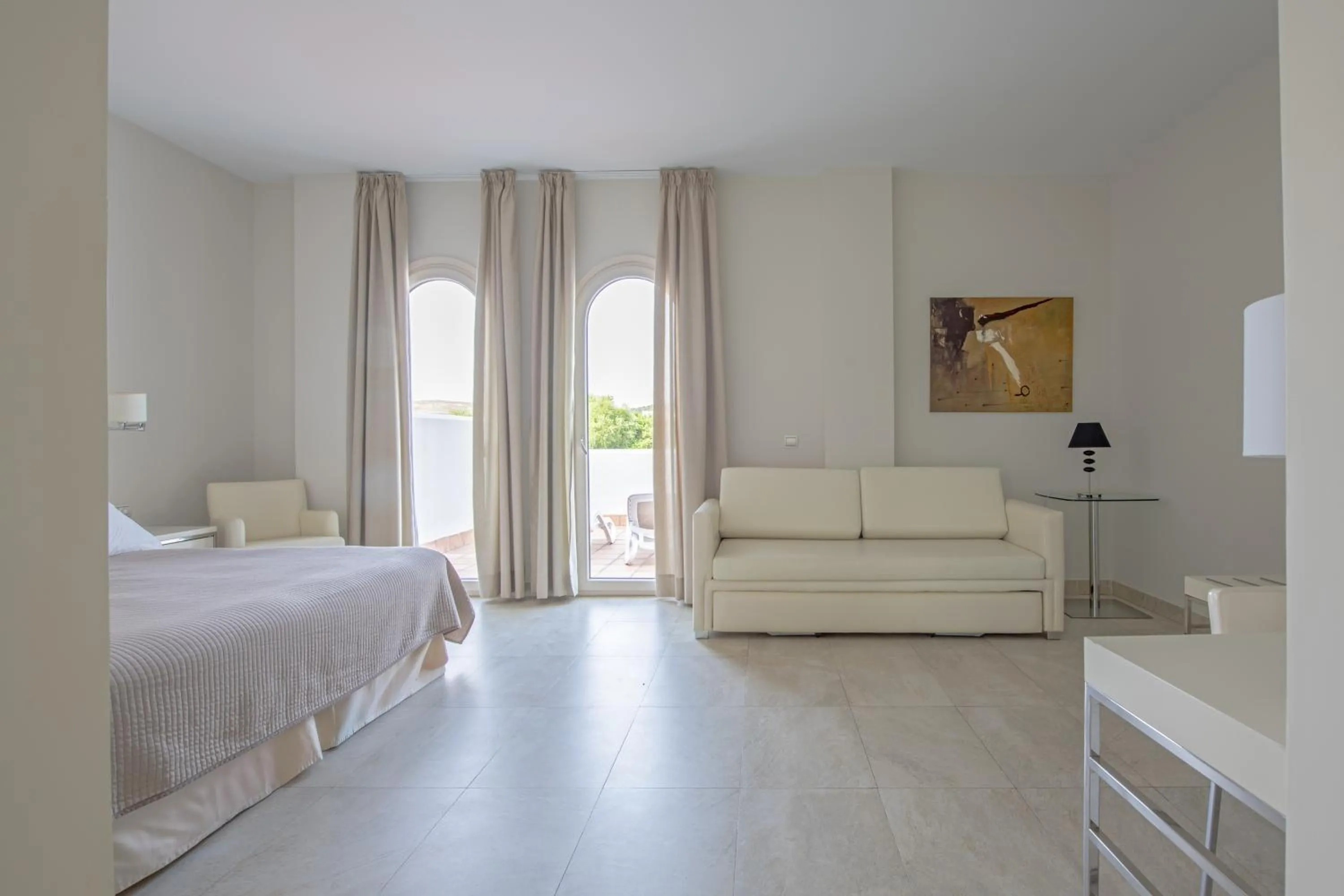 Bed in Hotel Atlántico