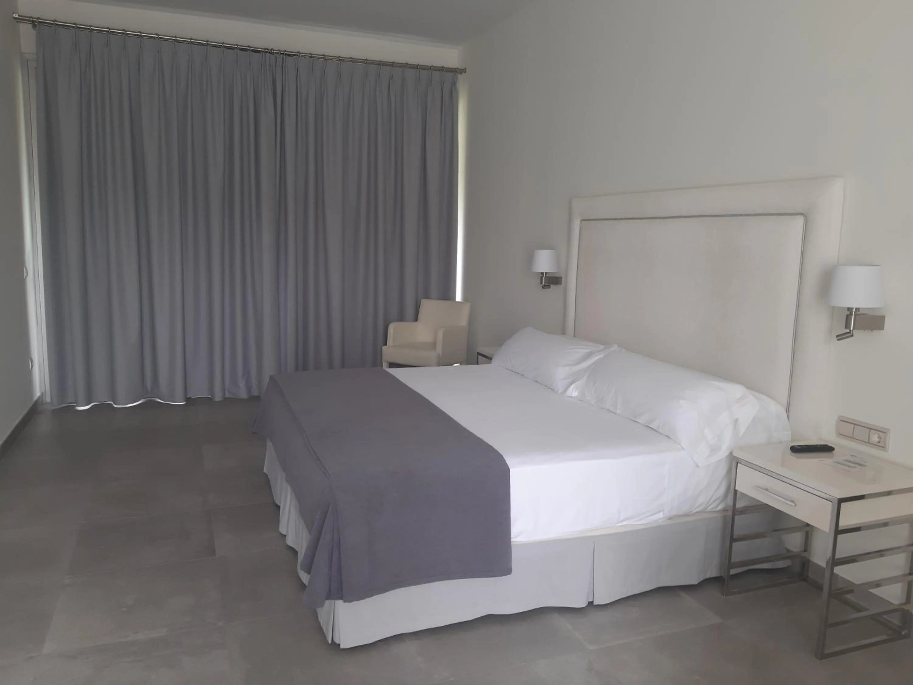 Bed in Hotel Atlántico