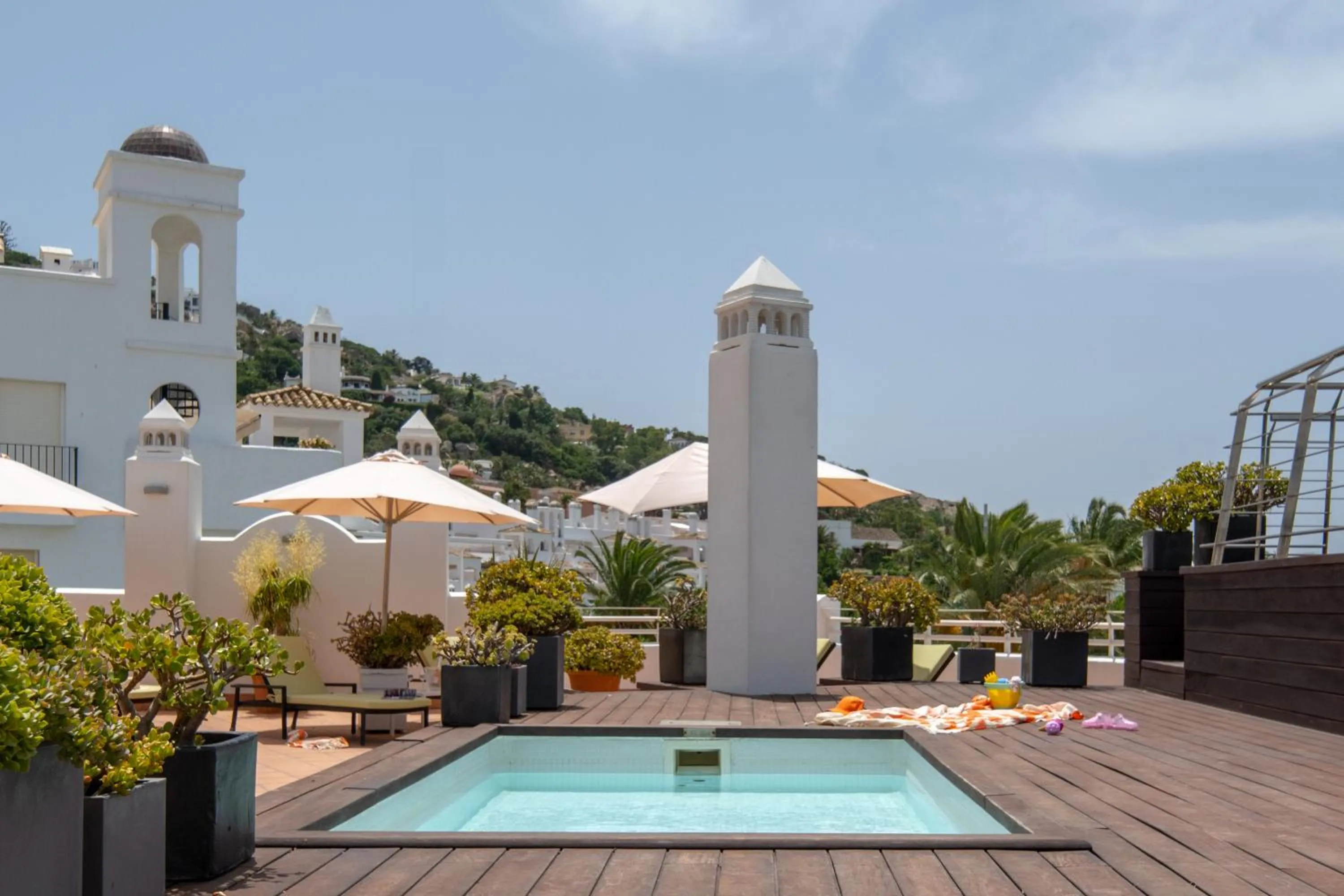 Solarium in Hotel Atlántico