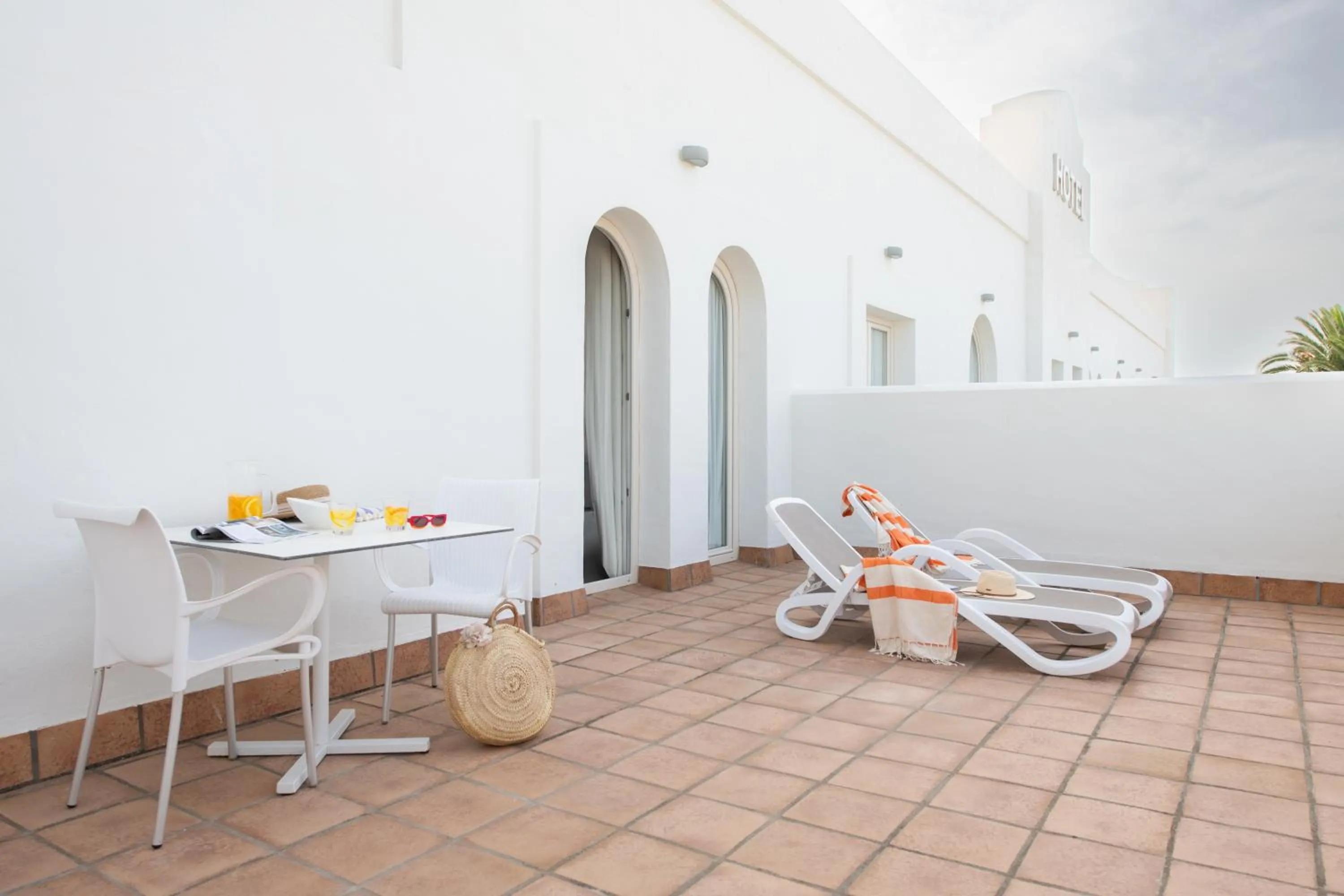 Balcony/Terrace in Hotel Atlántico