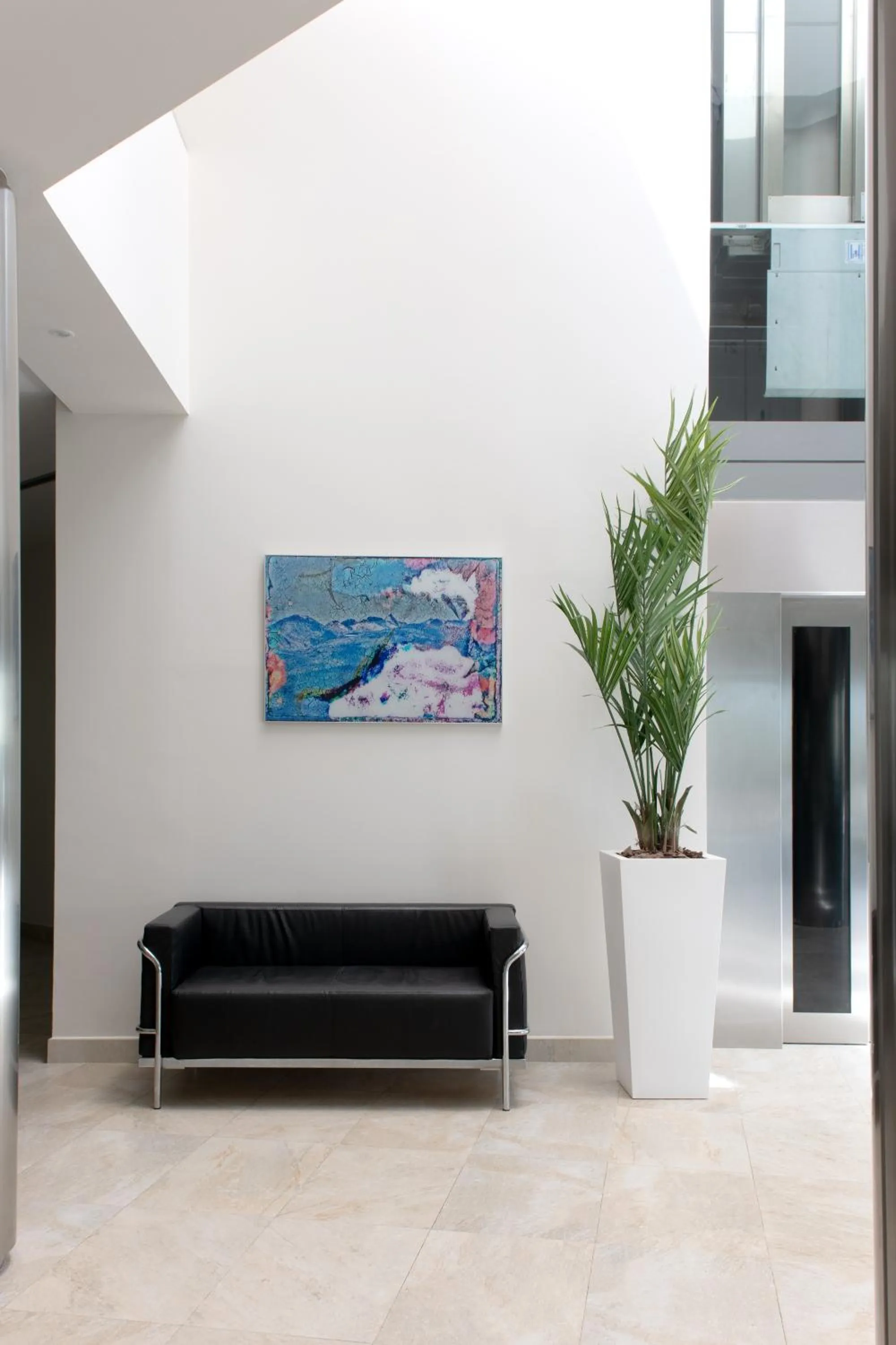 Patio in Hotel Atlántico