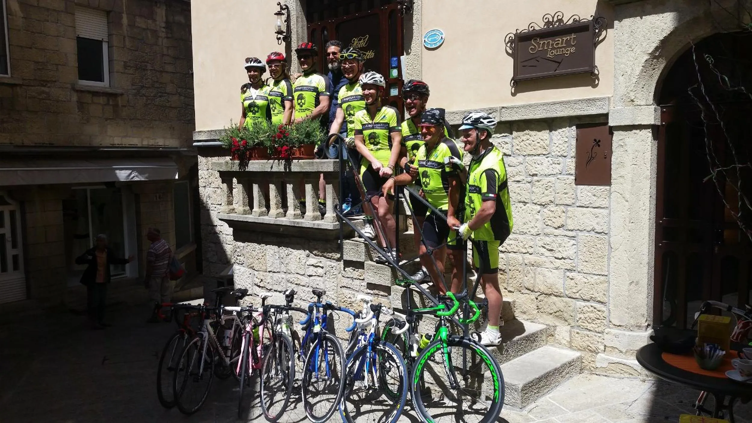 Cycling in La Grotta Hotel