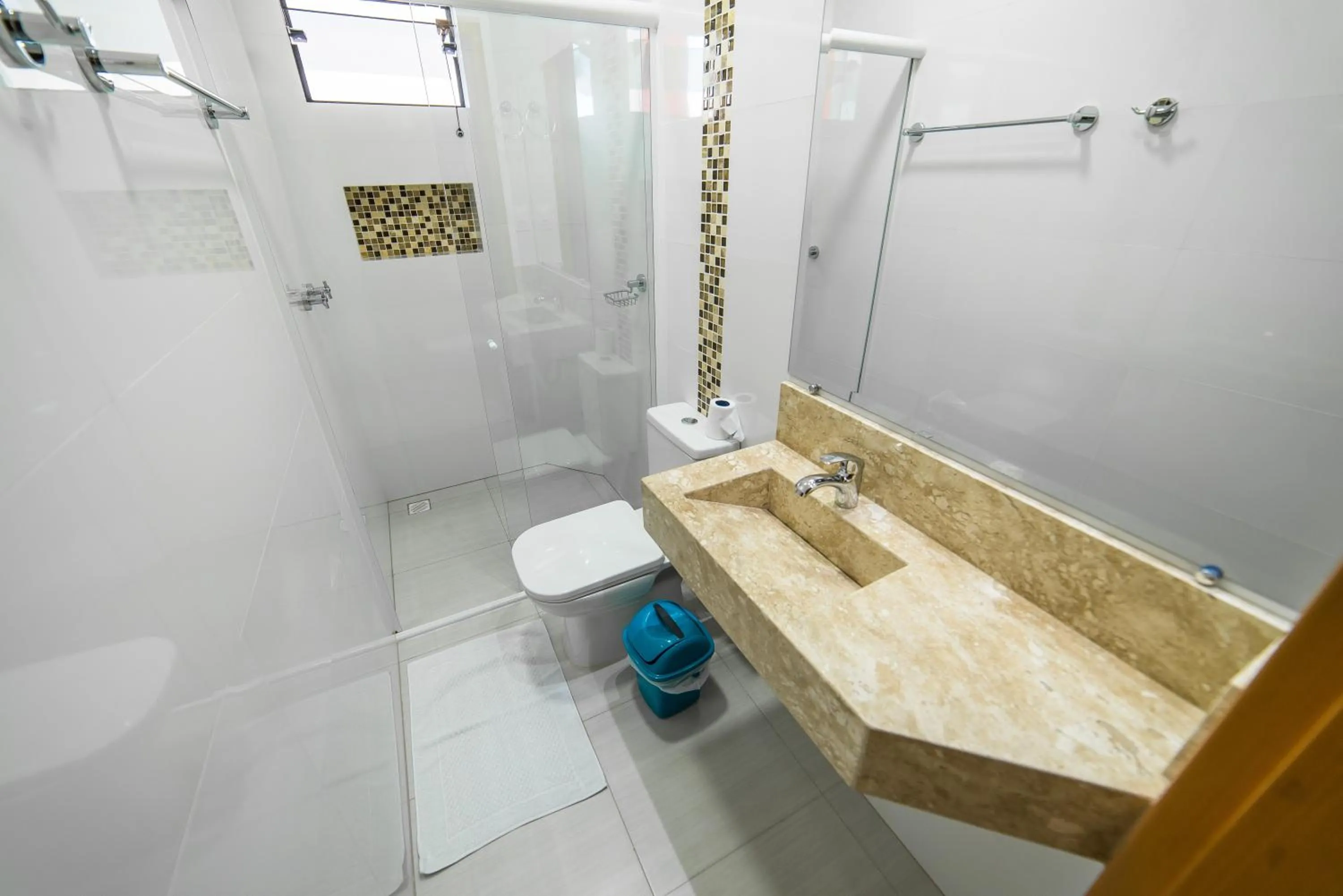 Bathroom in Prudentópolis Palace Hotel