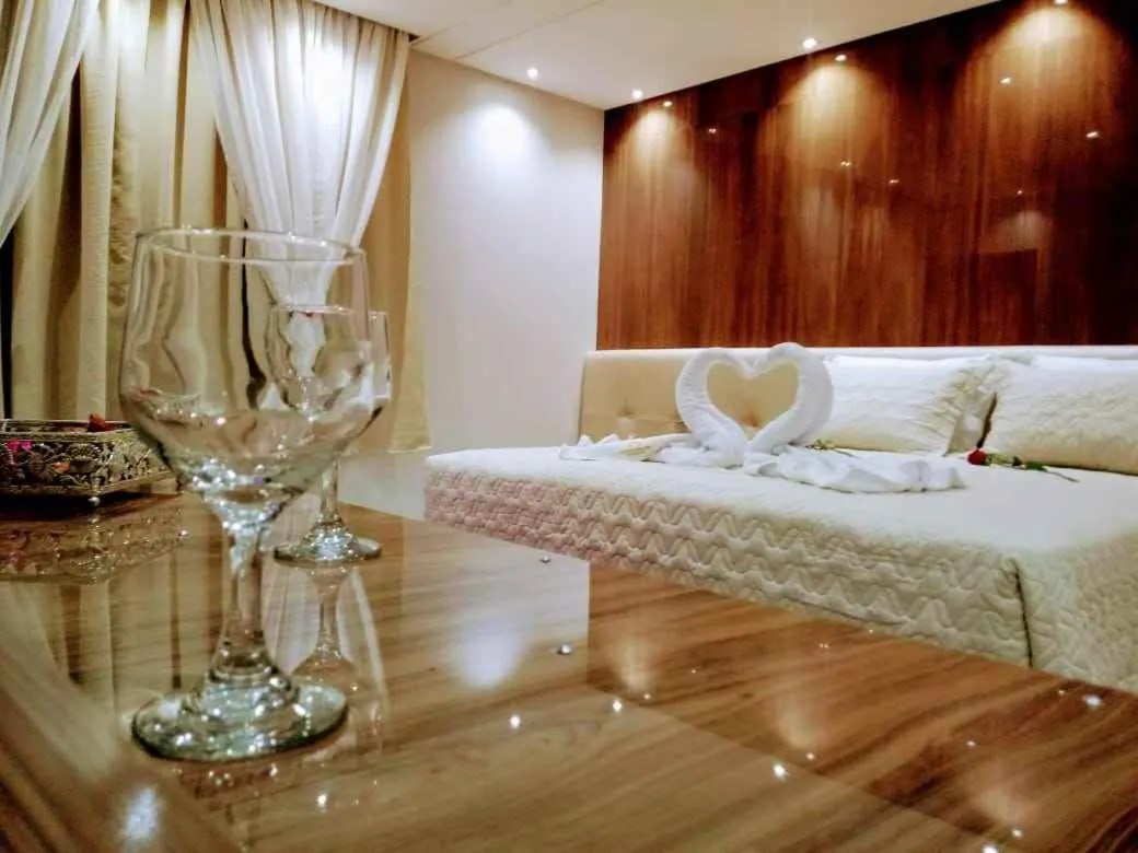 Bed in Prudentópolis Palace Hotel