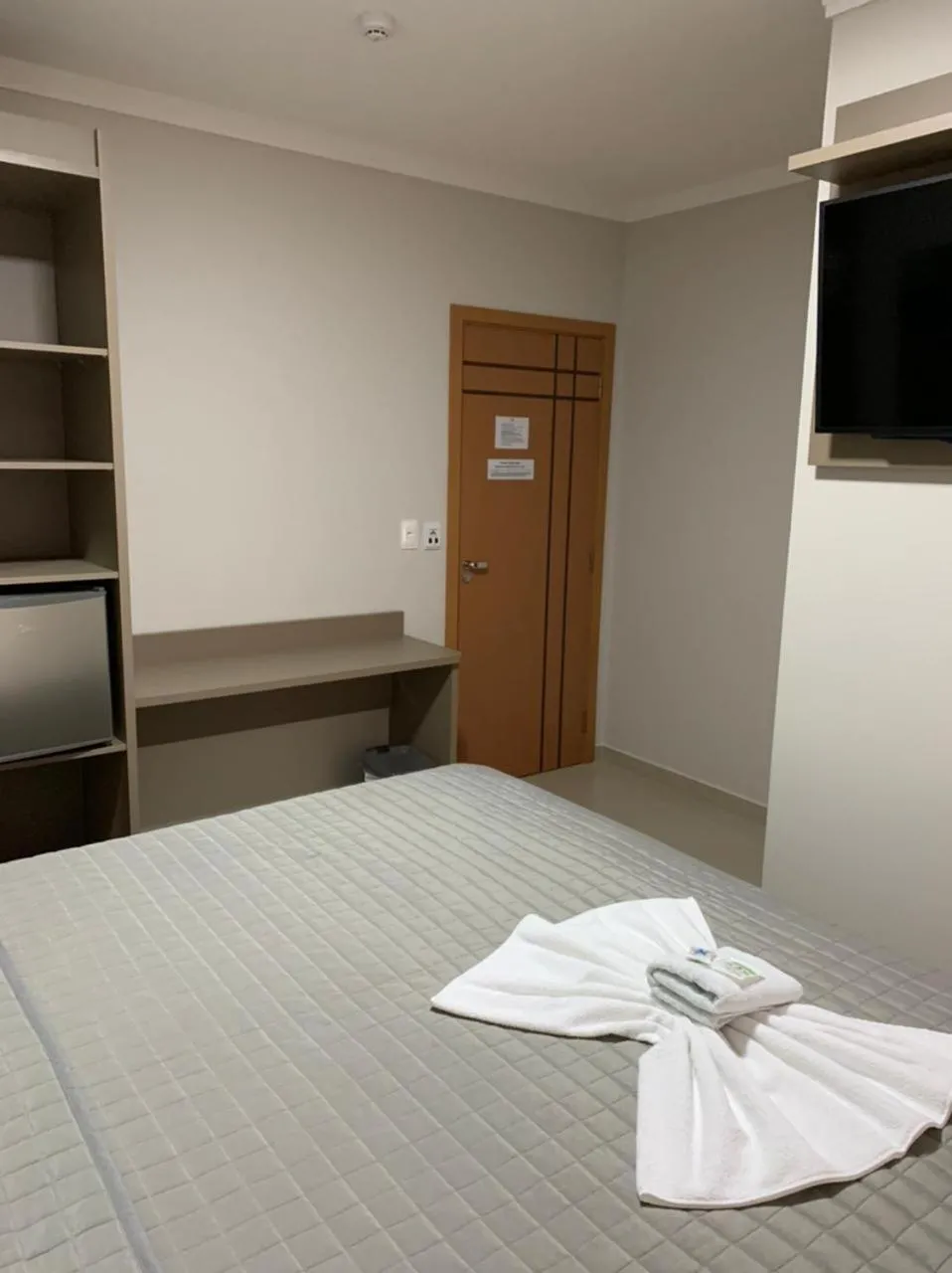 Bed in Prudentópolis Palace Hotel